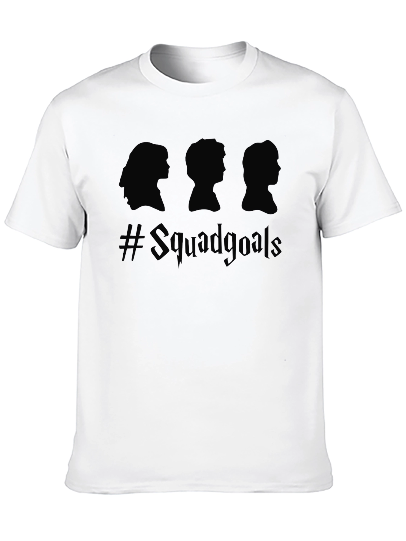 Squad Goals Tee - Black Graphic T-Shirt