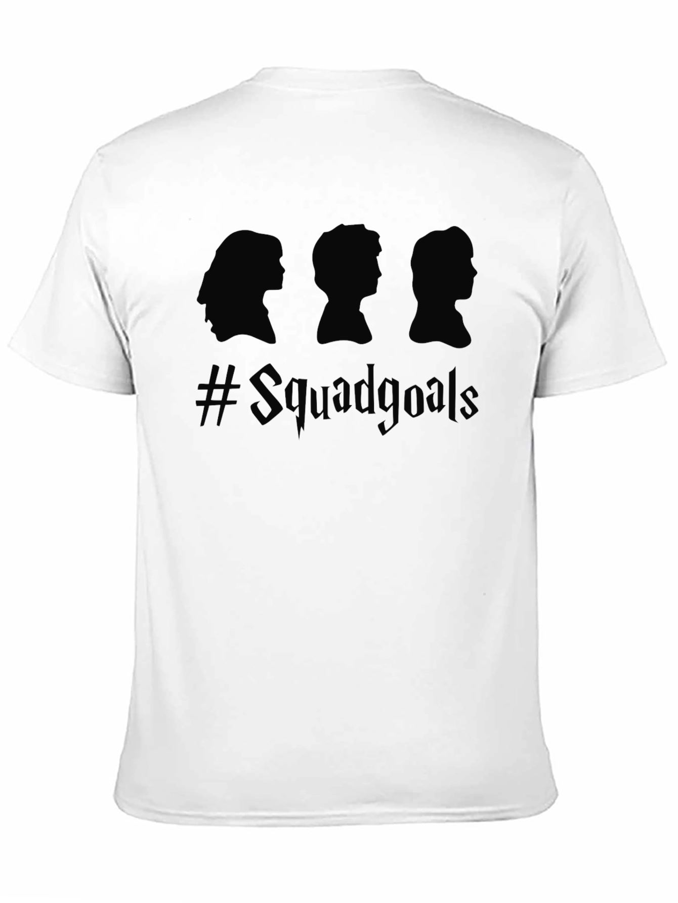 Squad Goals Tee - Black Graphic T-Shirt