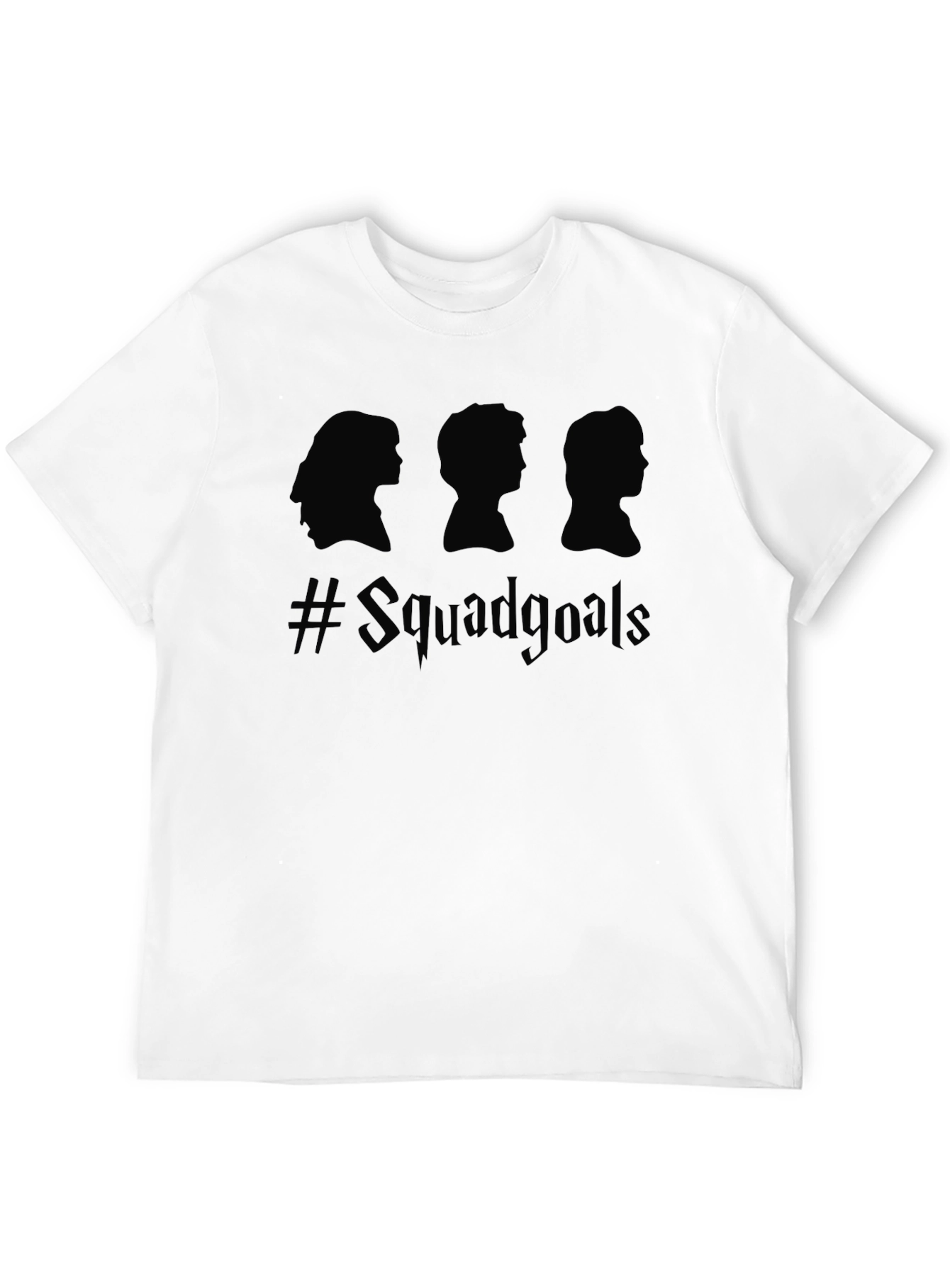 Squad Goals Tee - Black Graphic T-Shirt