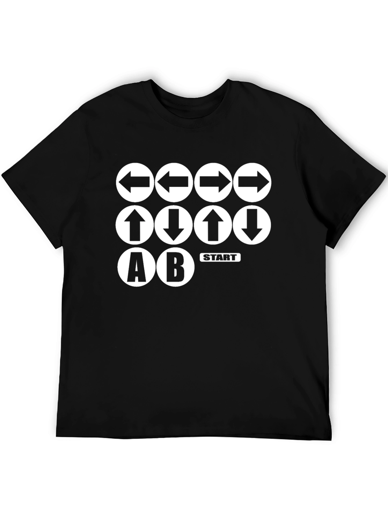 Konami Code T-Shirt - Retro Gaming Tee