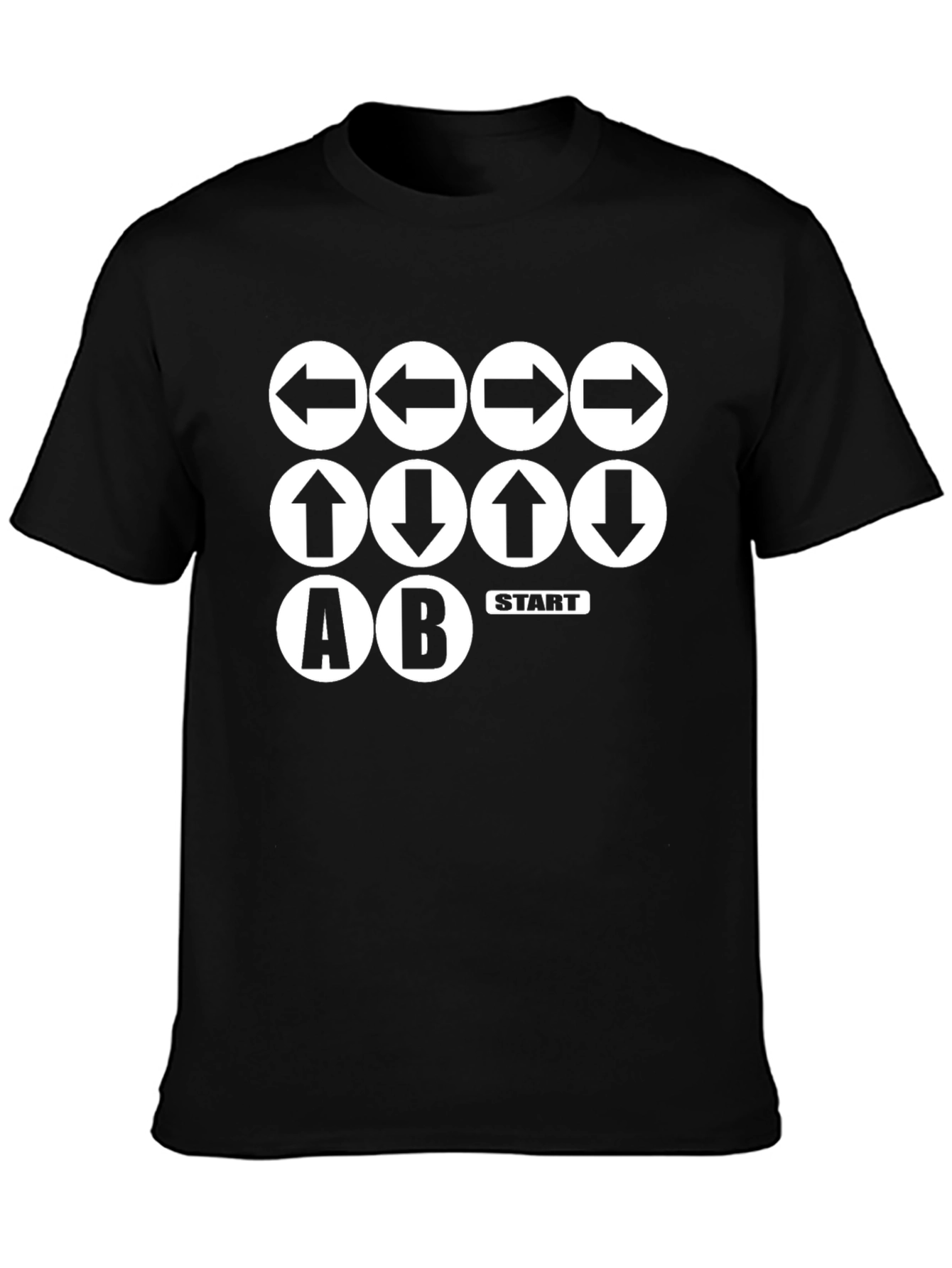 Konami Code T-Shirt - Retro Gaming Tee