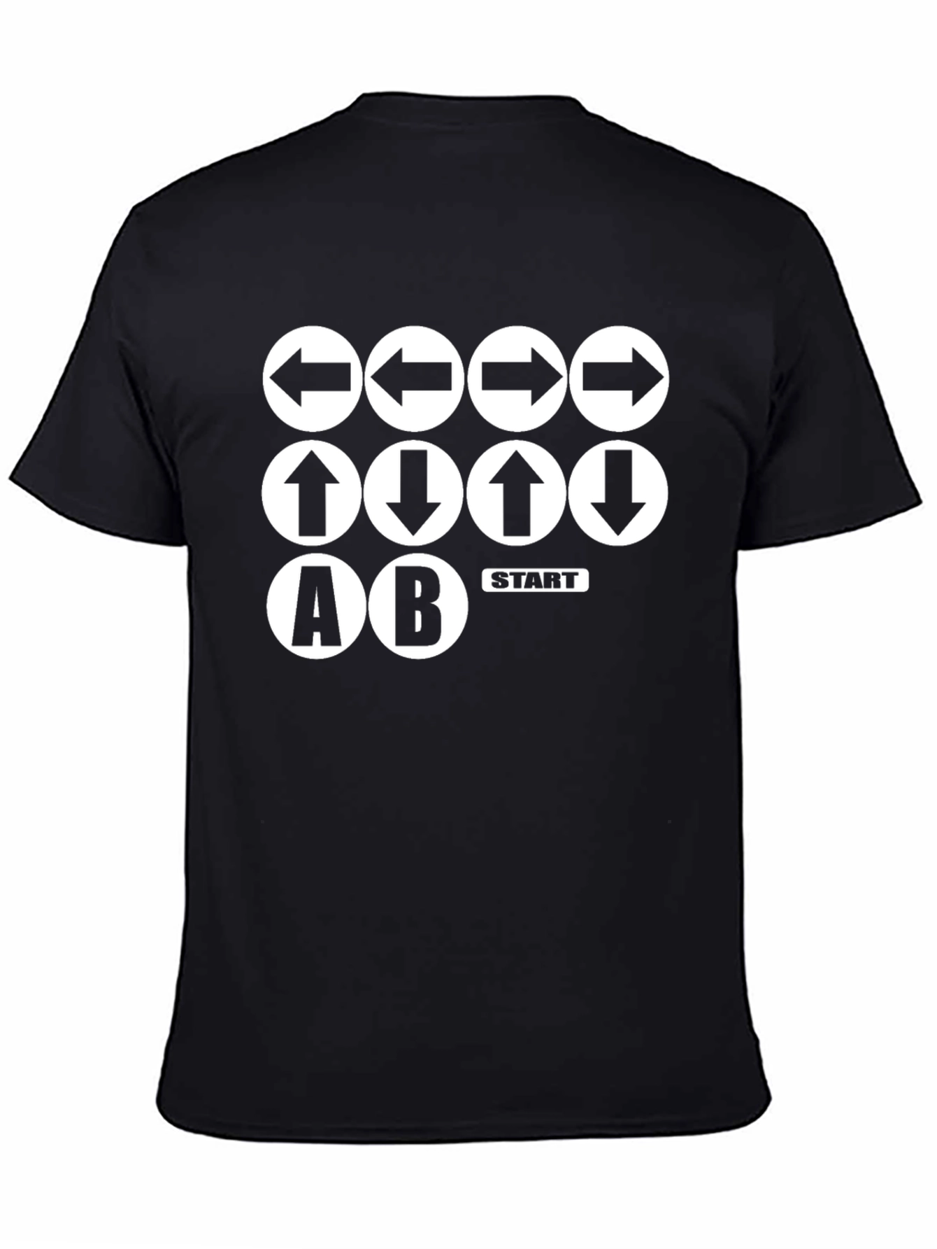 Konami Code T-Shirt - Retro Gaming Tee