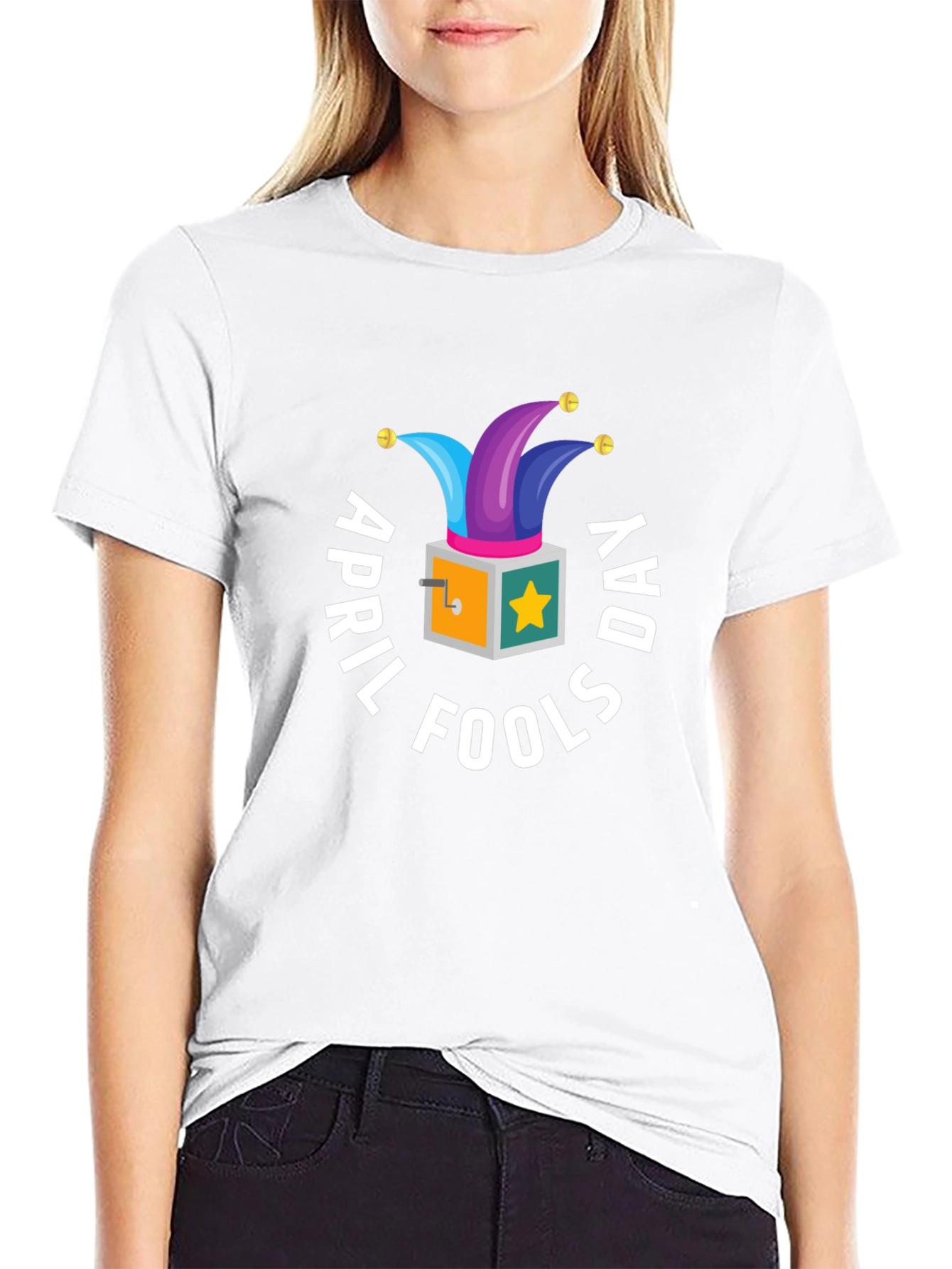 April Fools Day T-Shirt - Jack-in-the-Box Design