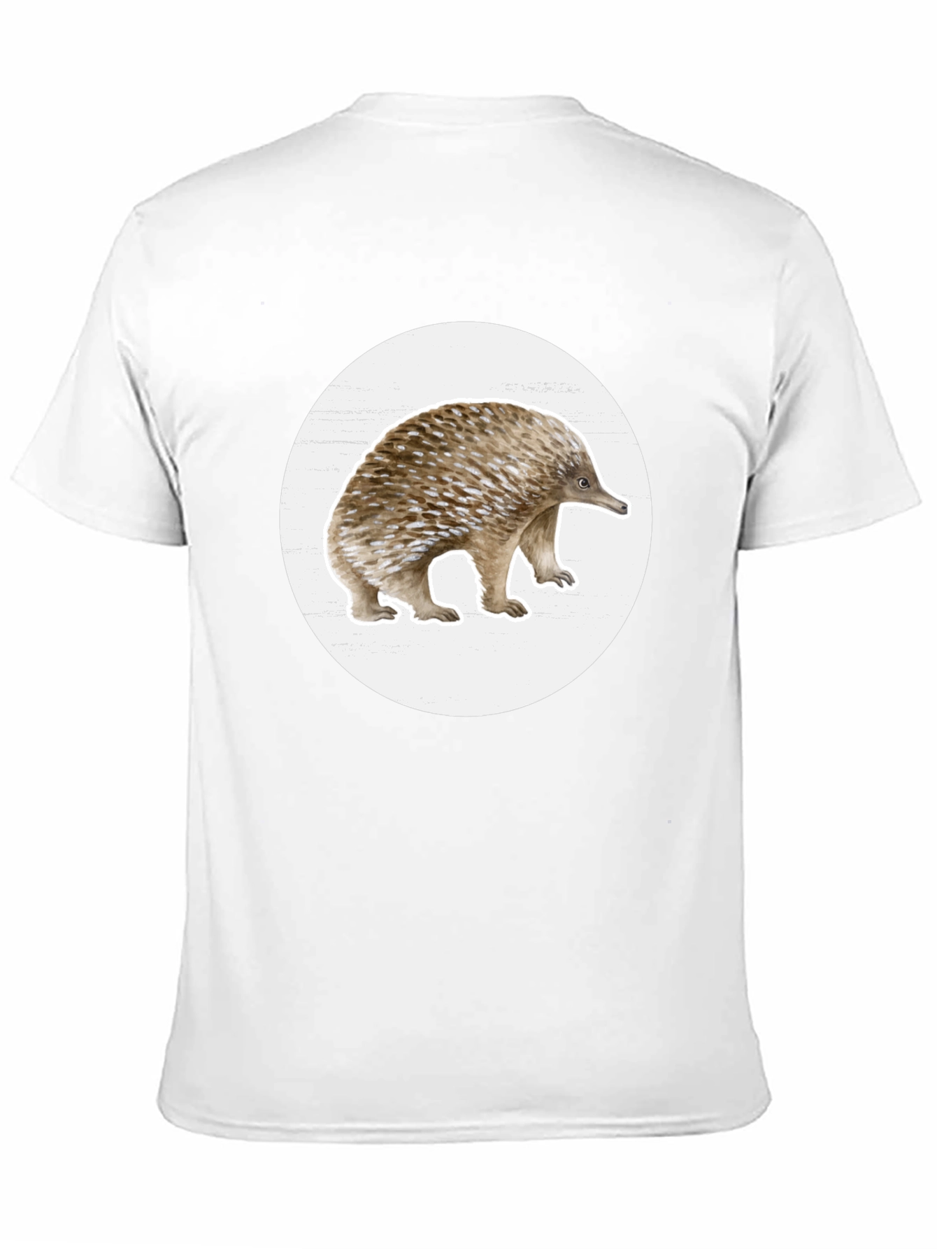 Echidna Graphic T-Shirt - Black Cotton Tee