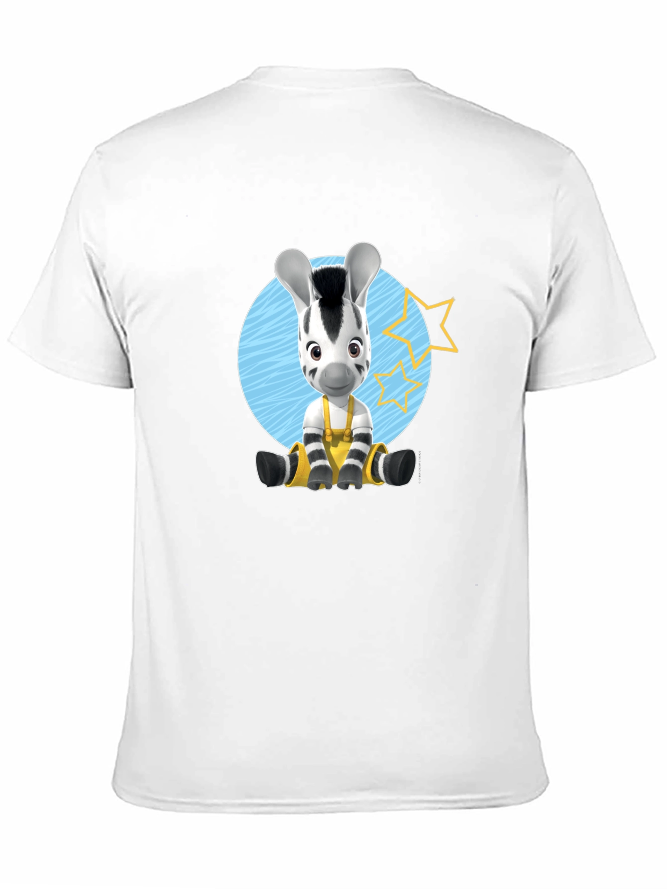 Zebra Cartoon Graphic T-Shirt
