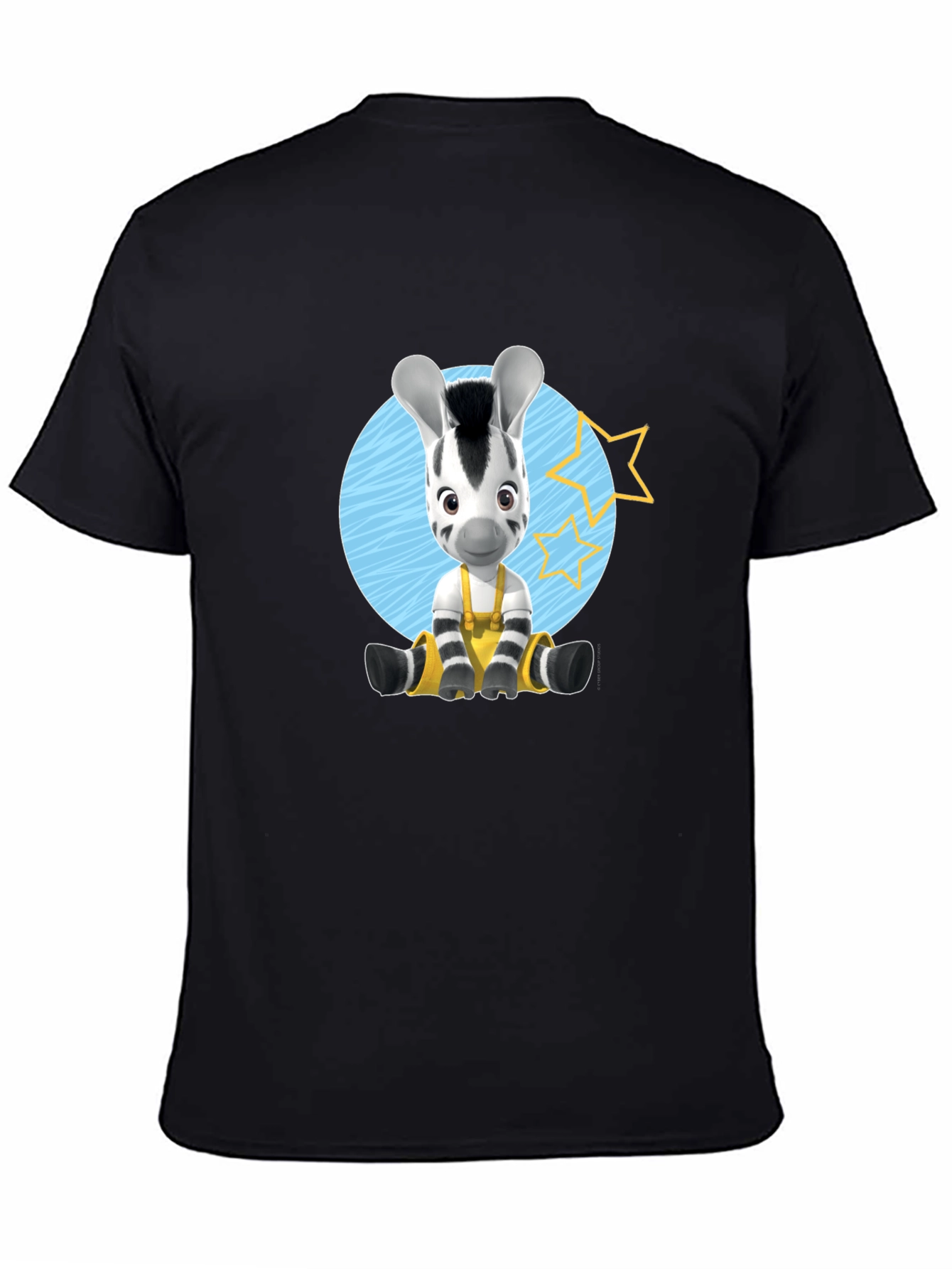 Zebra Cartoon Graphic T-Shirt