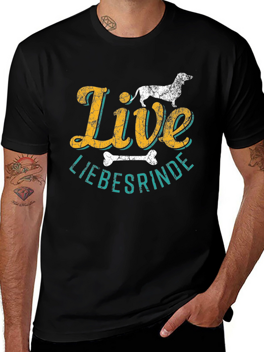 Live Liebesrinde Dachshund T-Shirt