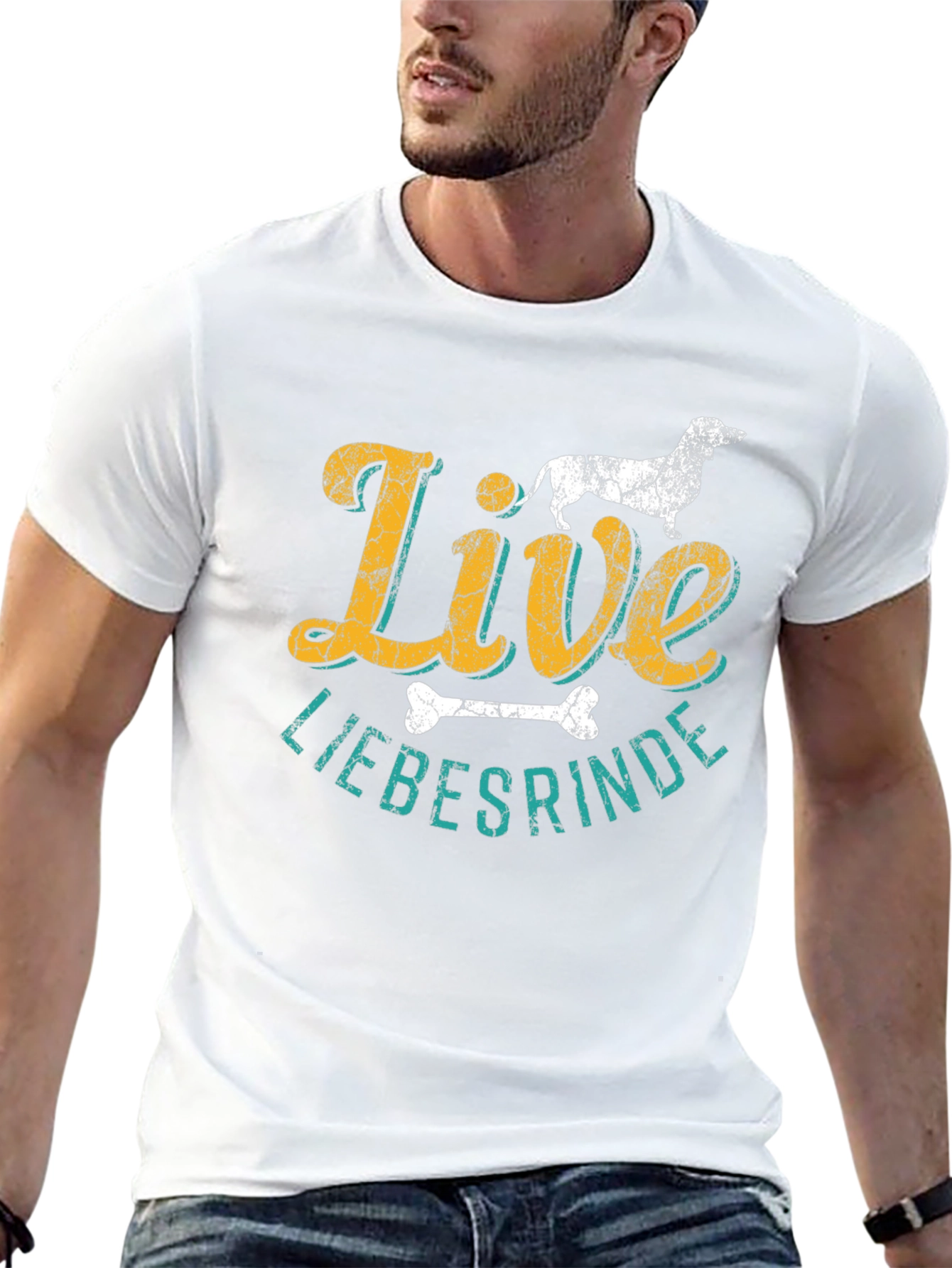 Live Liebesrinde Dachshund T-Shirt