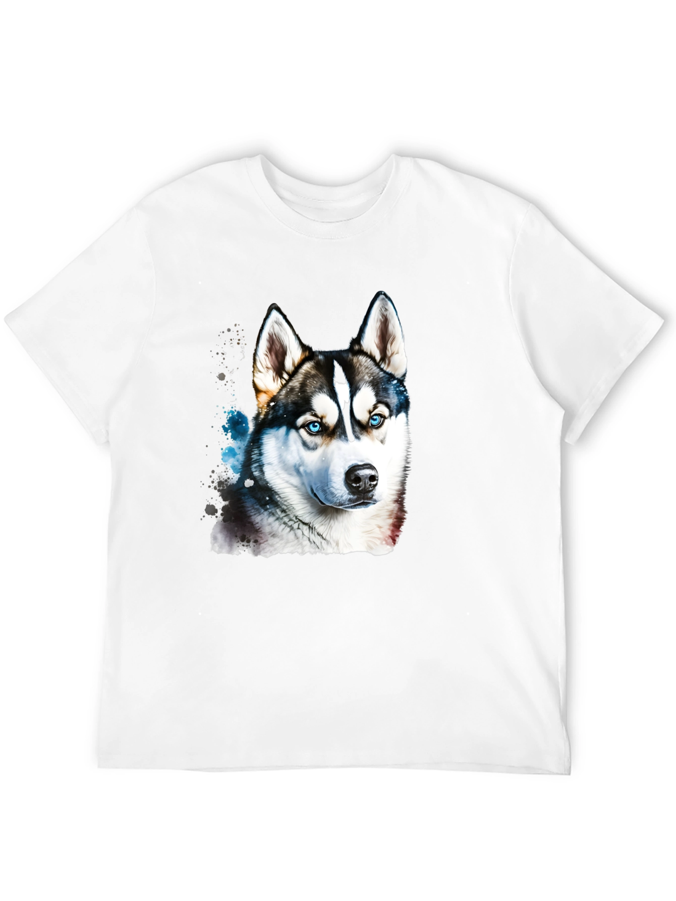 Husky Dog Graphic Tee - Stylish Animal Lover Shirt