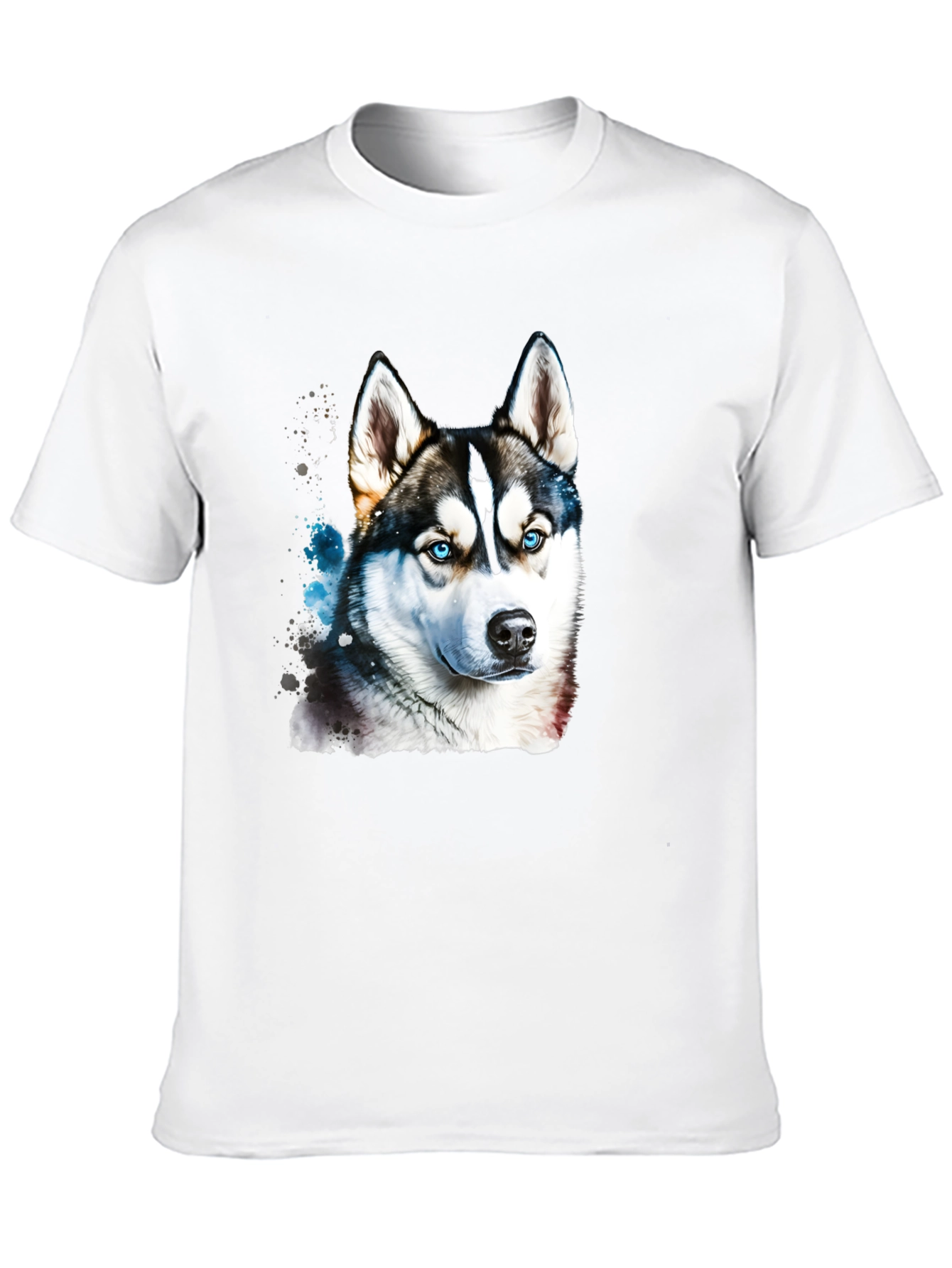 Husky Dog Graphic Tee - Stylish Animal Lover Shirt