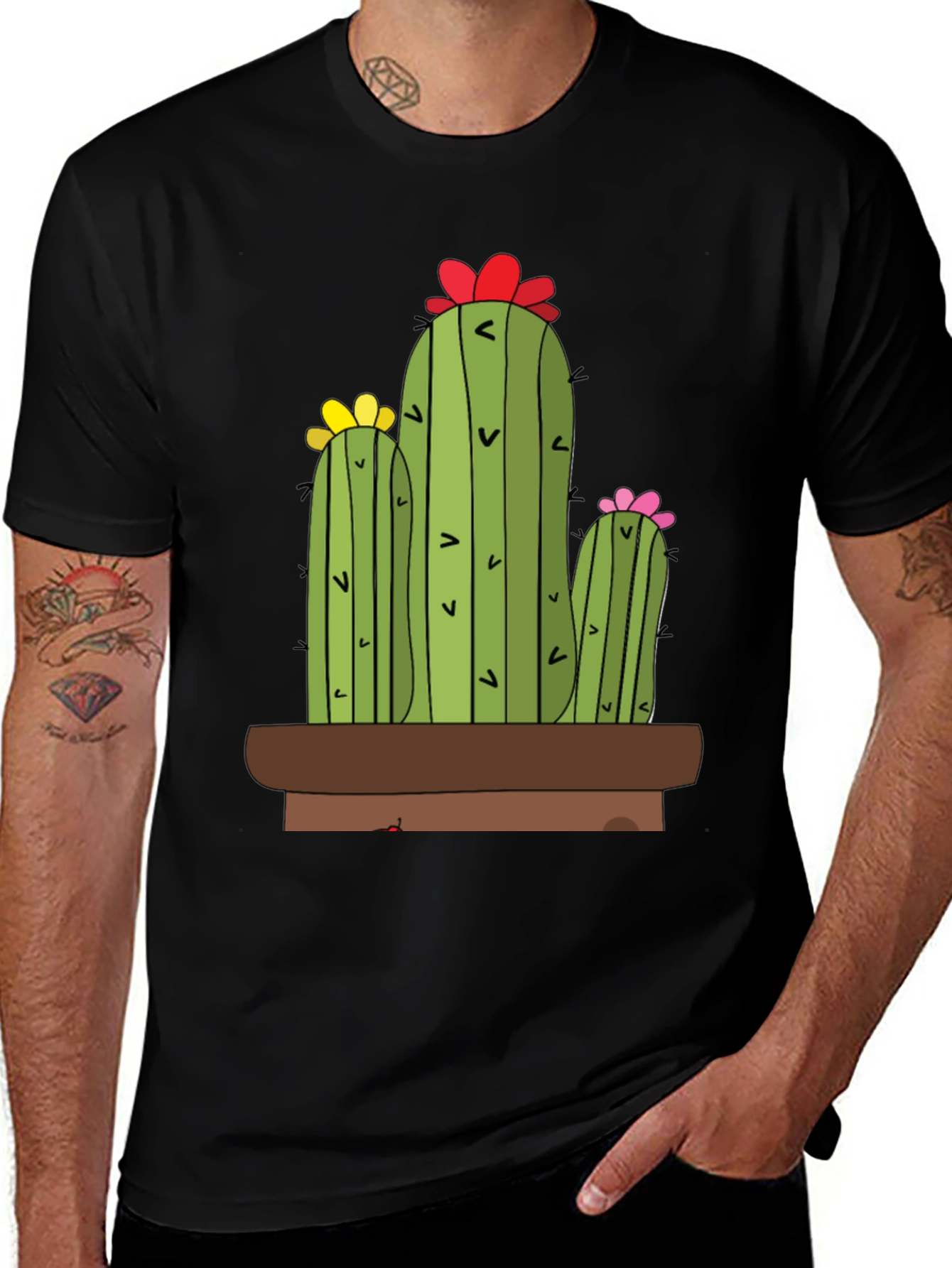 Cactus Graphic Tee - Desert Style