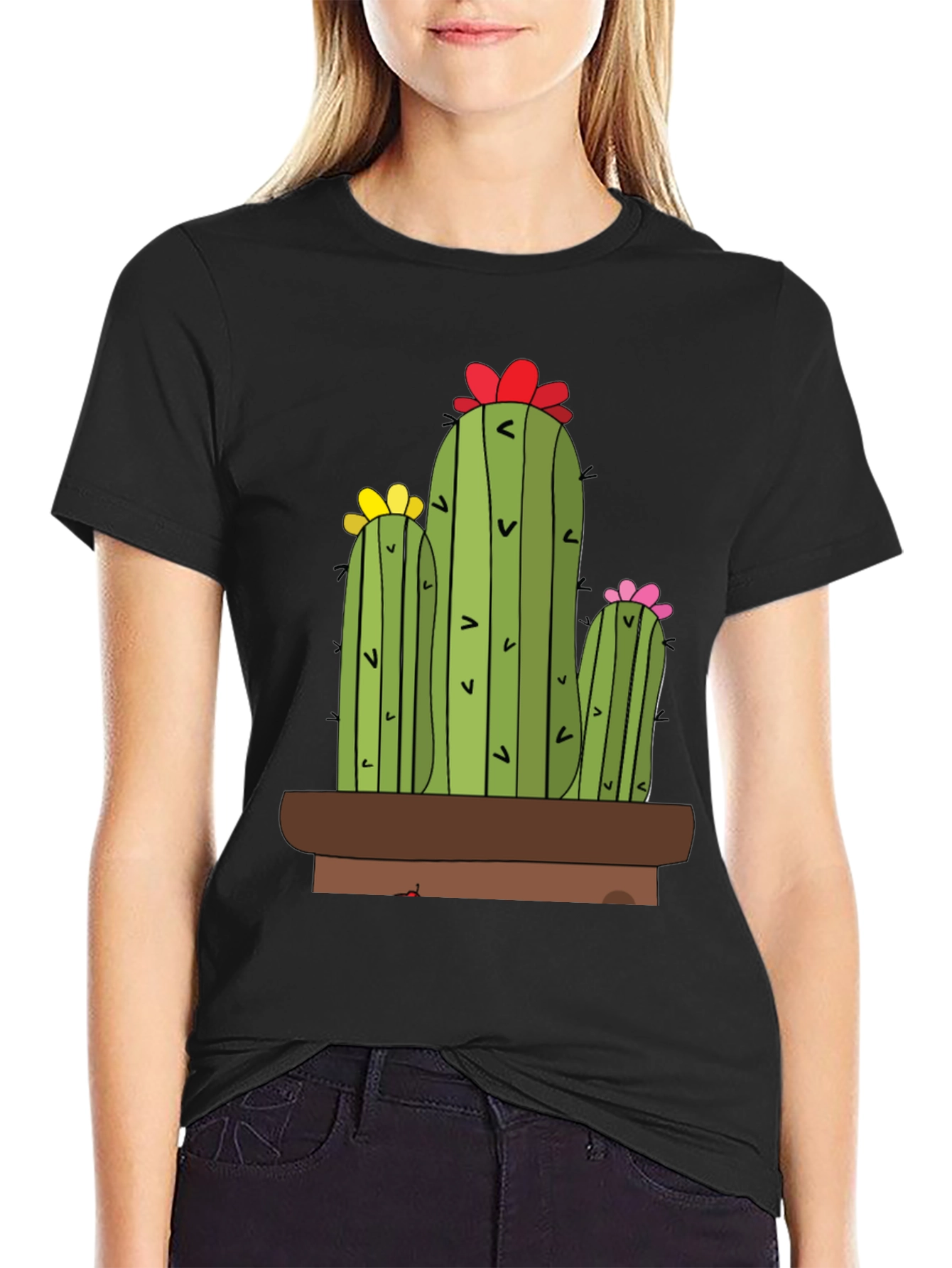 Cactus Graphic Tee - Desert Style