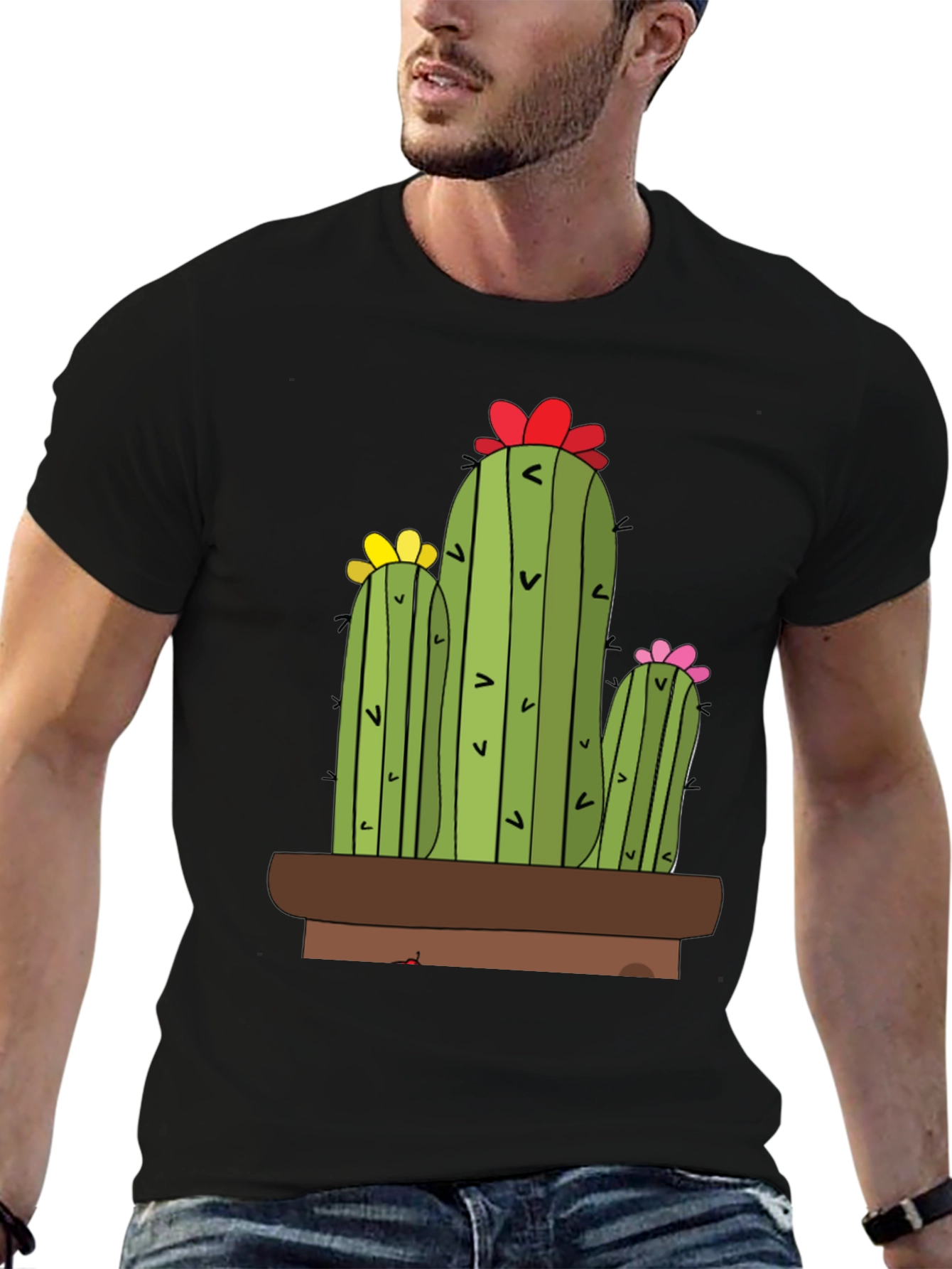 Cactus Graphic Tee - Desert Style