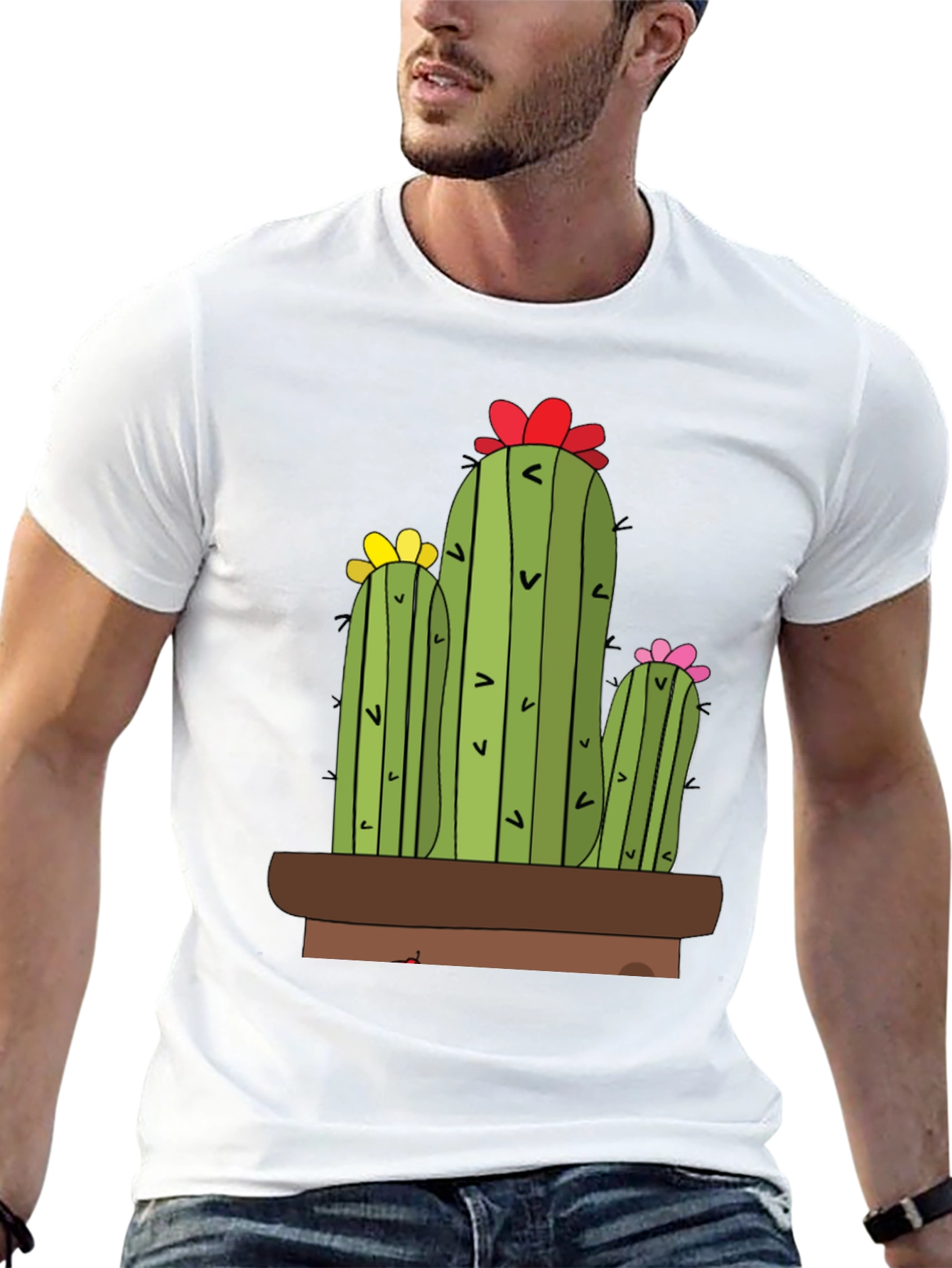 Cactus Graphic Tee - Desert Style