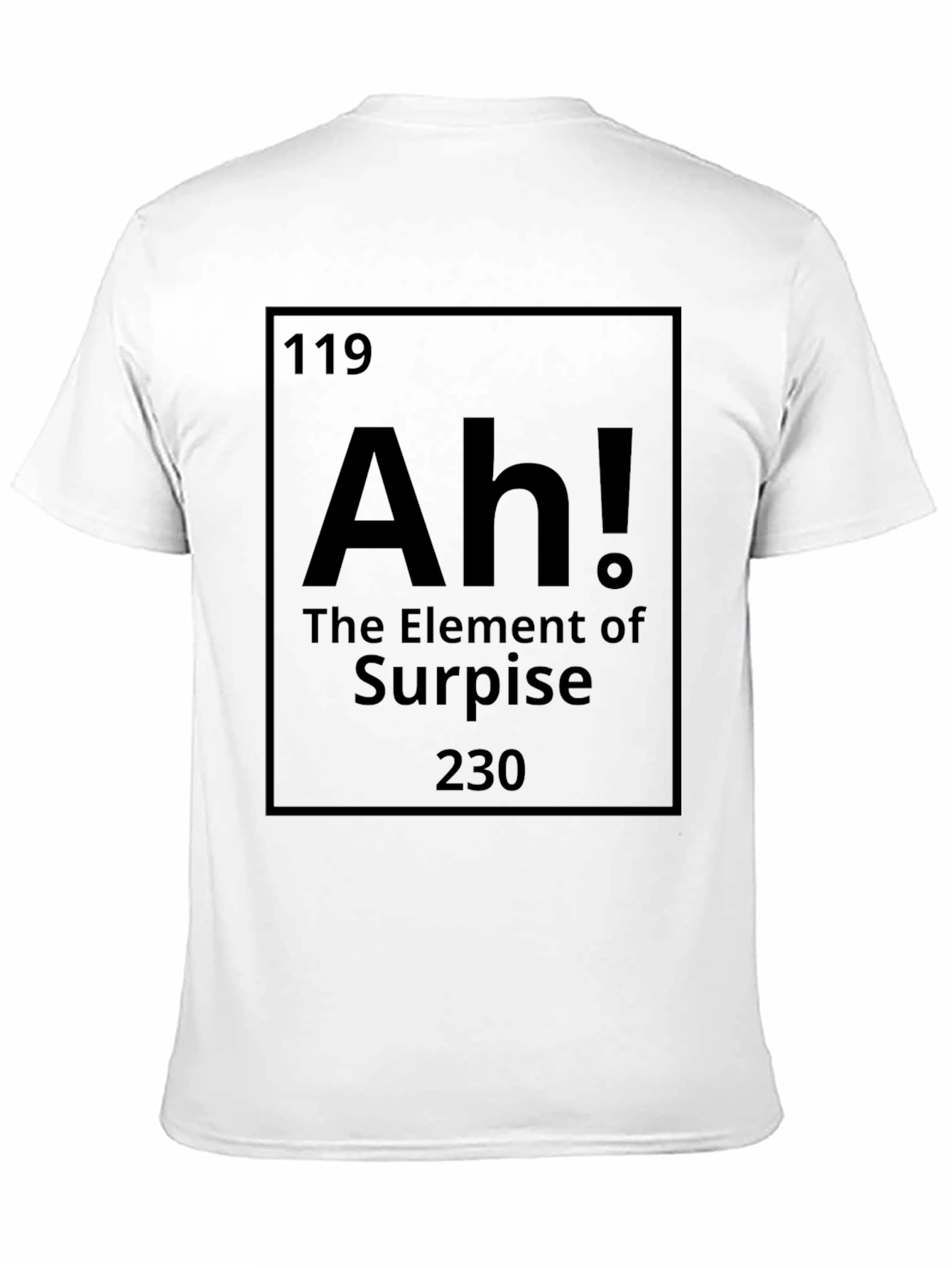 Surprise Element Black T-Shirt