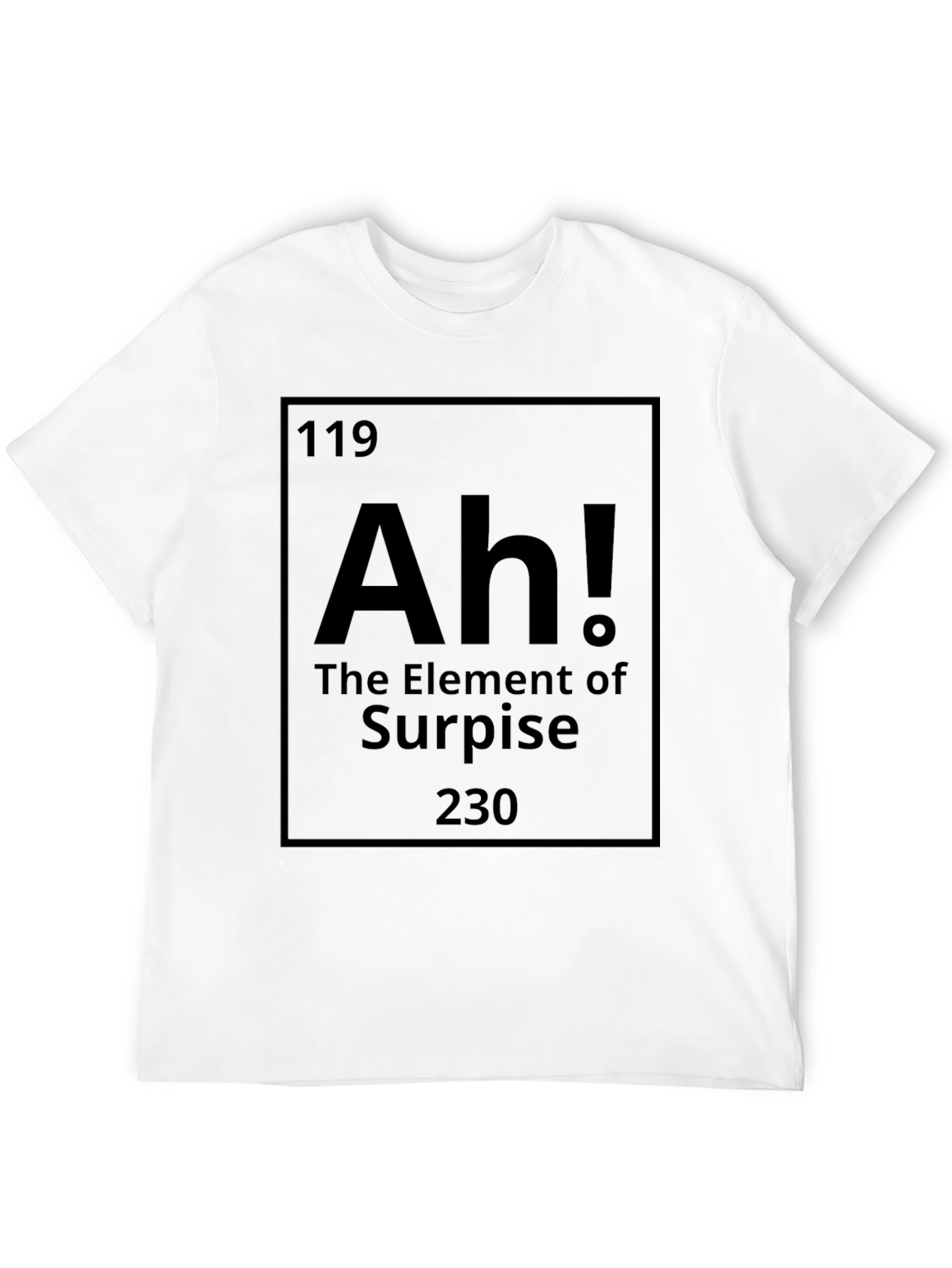 Surprise Element Black T-Shirt