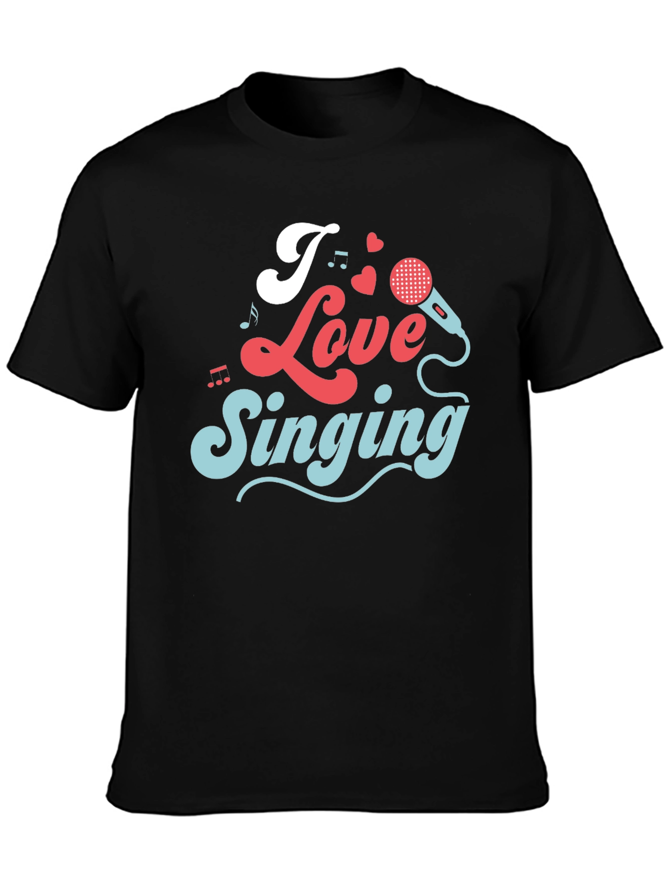 I Love Singing Graphic T-Shirt