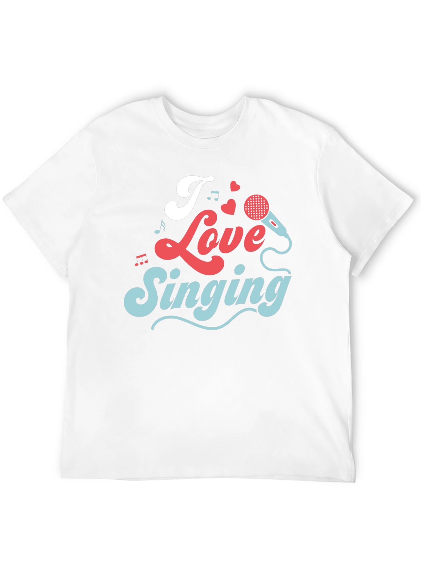 I Love Singing Graphic T-Shirt