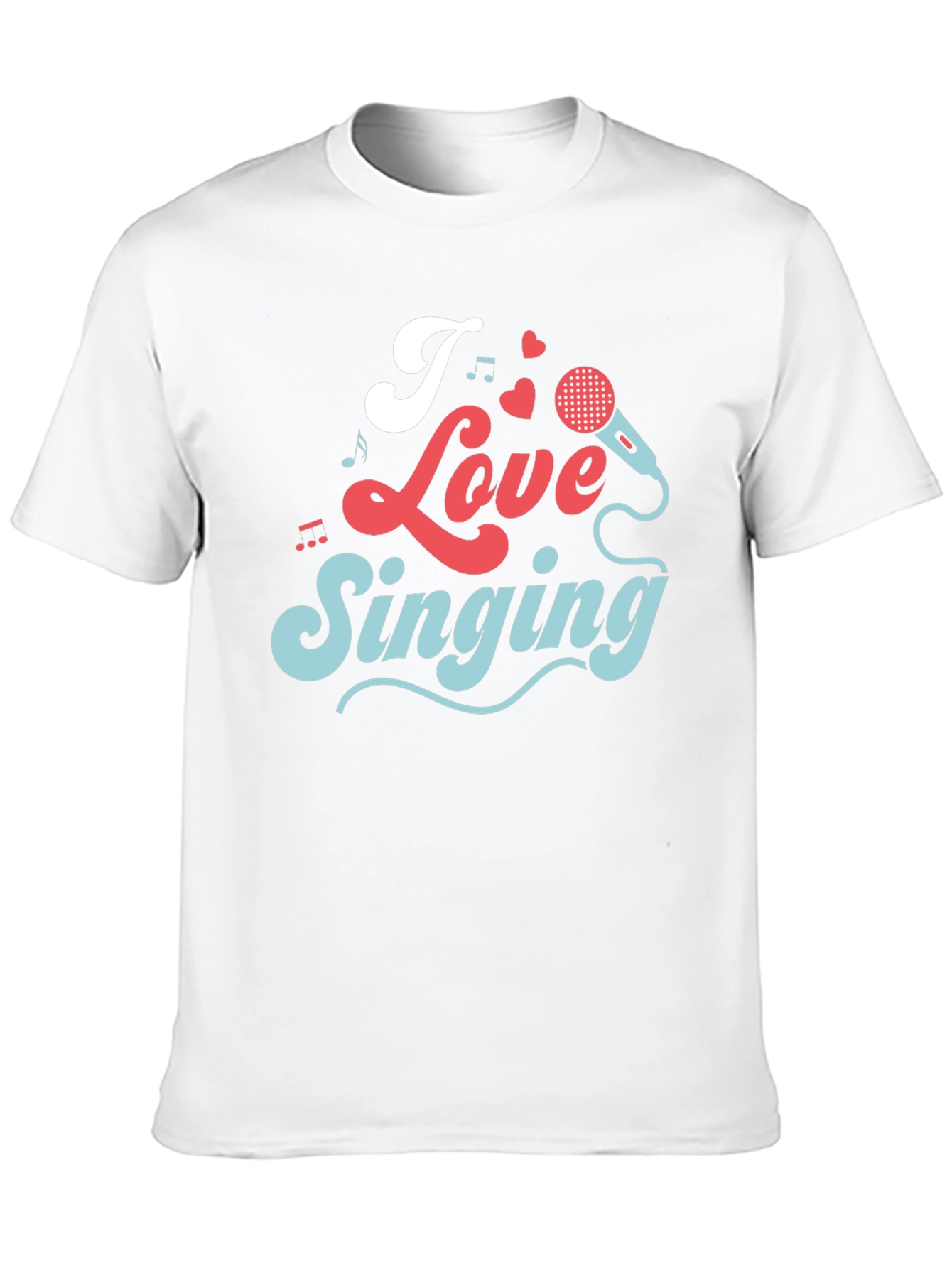 I Love Singing Graphic T-Shirt