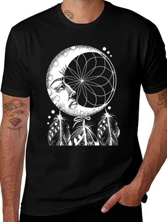 Dreamy Moon Phase Graphic Tee