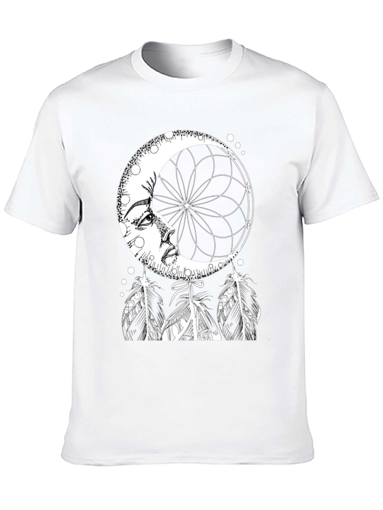 Dreamy Moon Phase Graphic Tee