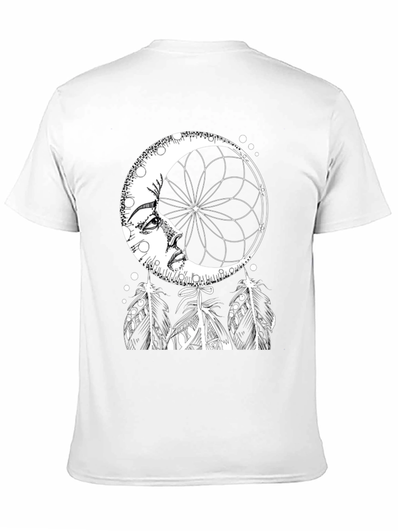 Dreamy Moon Phase Graphic Tee