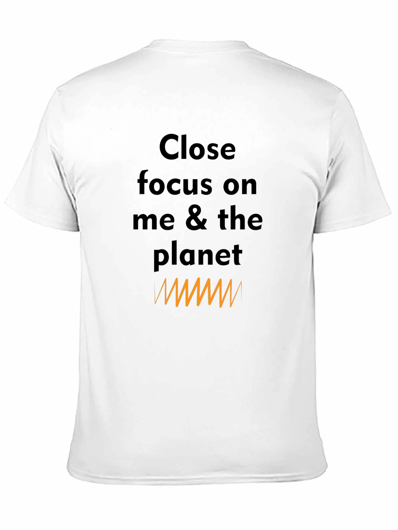 Close Focus Graphic Tee - Unisex Black T-Shirt