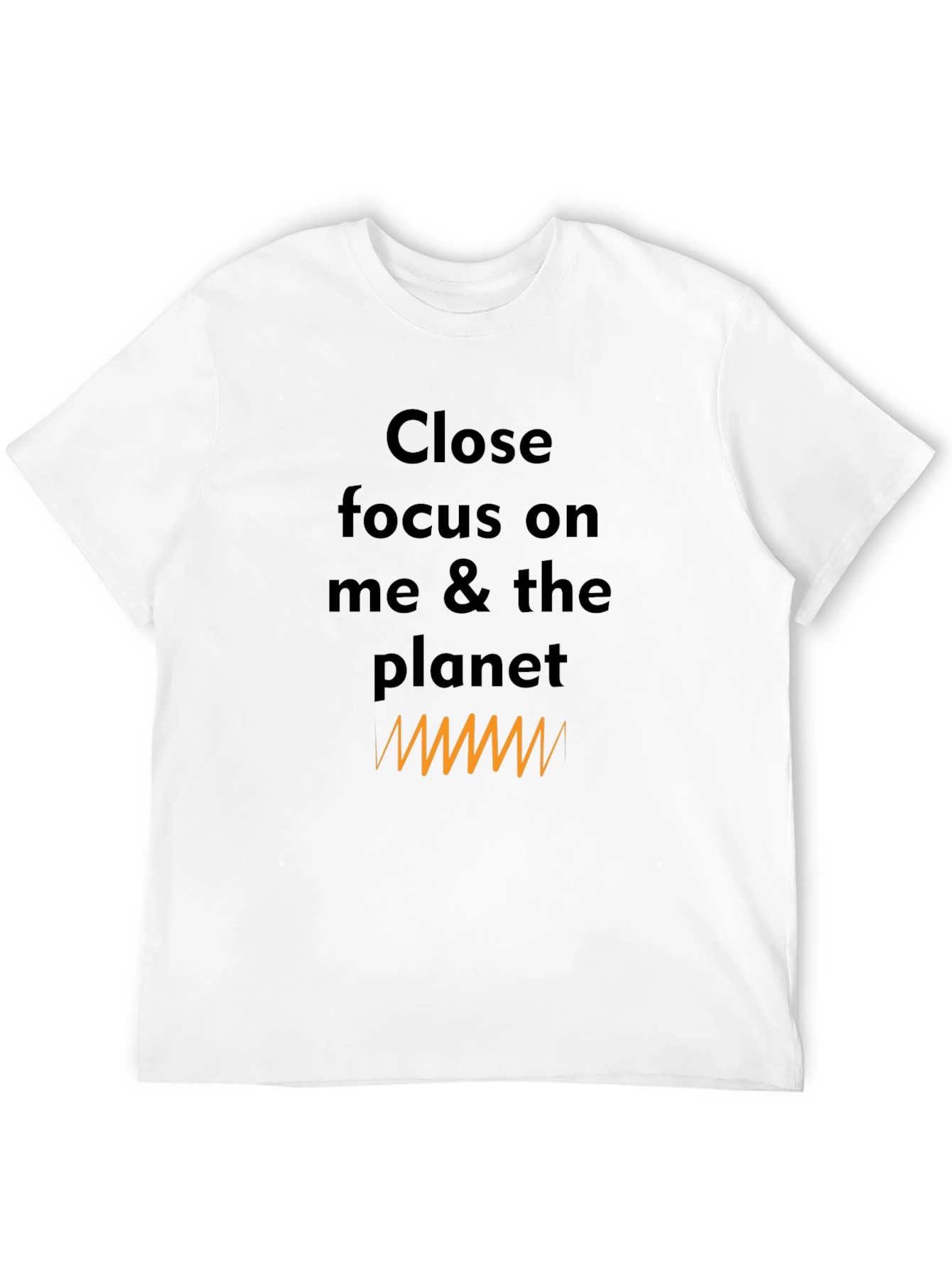Close Focus Graphic Tee - Unisex Black T-Shirt
