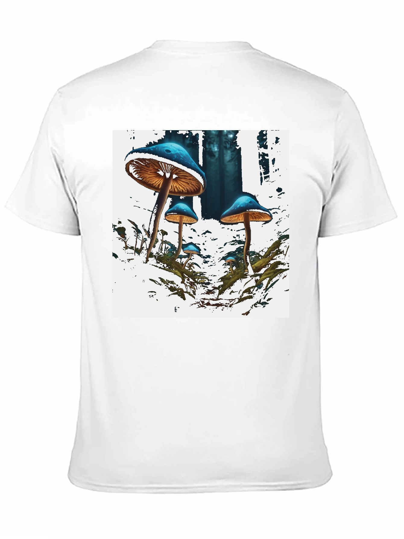 Mushroom Forest Graphic T-Shirt