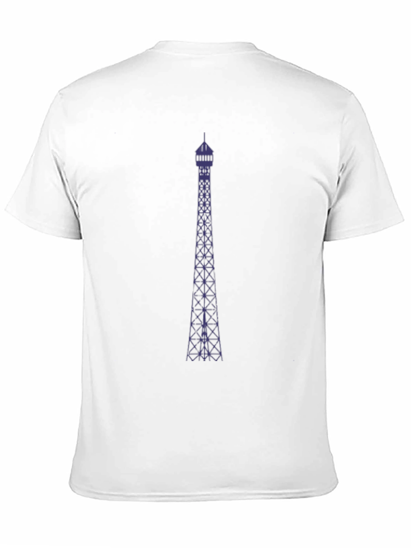 Tower Graphic Tee - Modern Mens Black T-Shirt