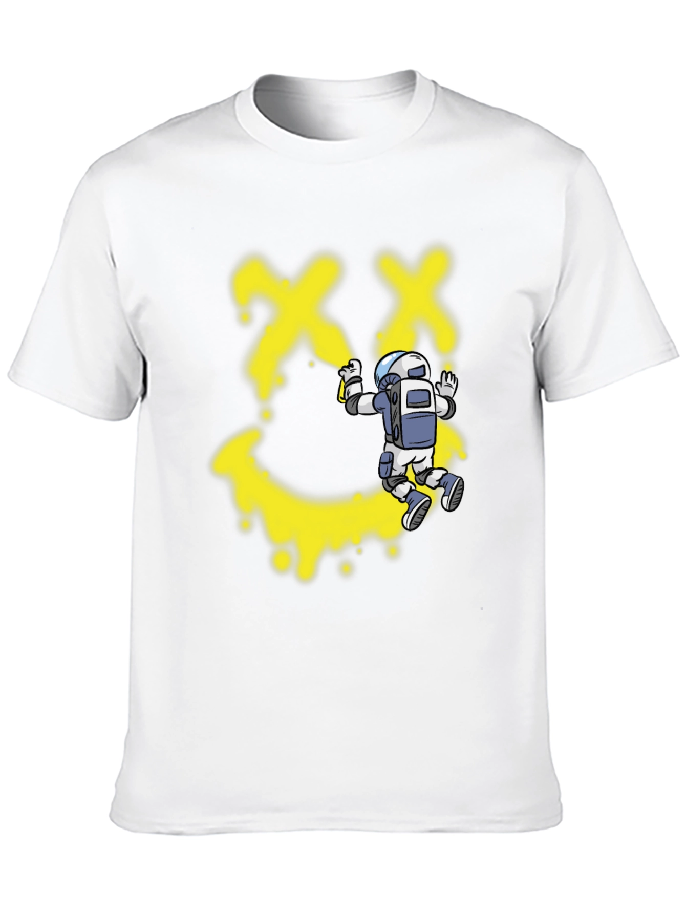 Graffiti Astronaut Black T-Shirt - Modern Streetwear