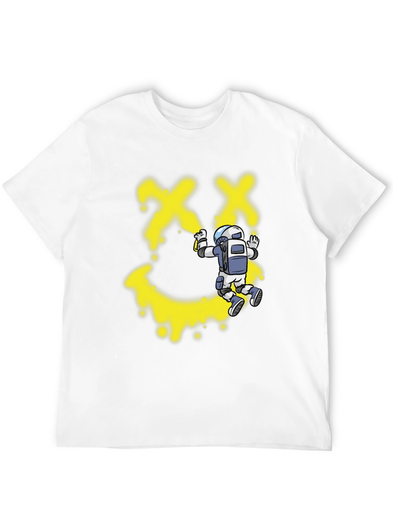 Graffiti Astronaut Black T-Shirt - Modern Streetwear