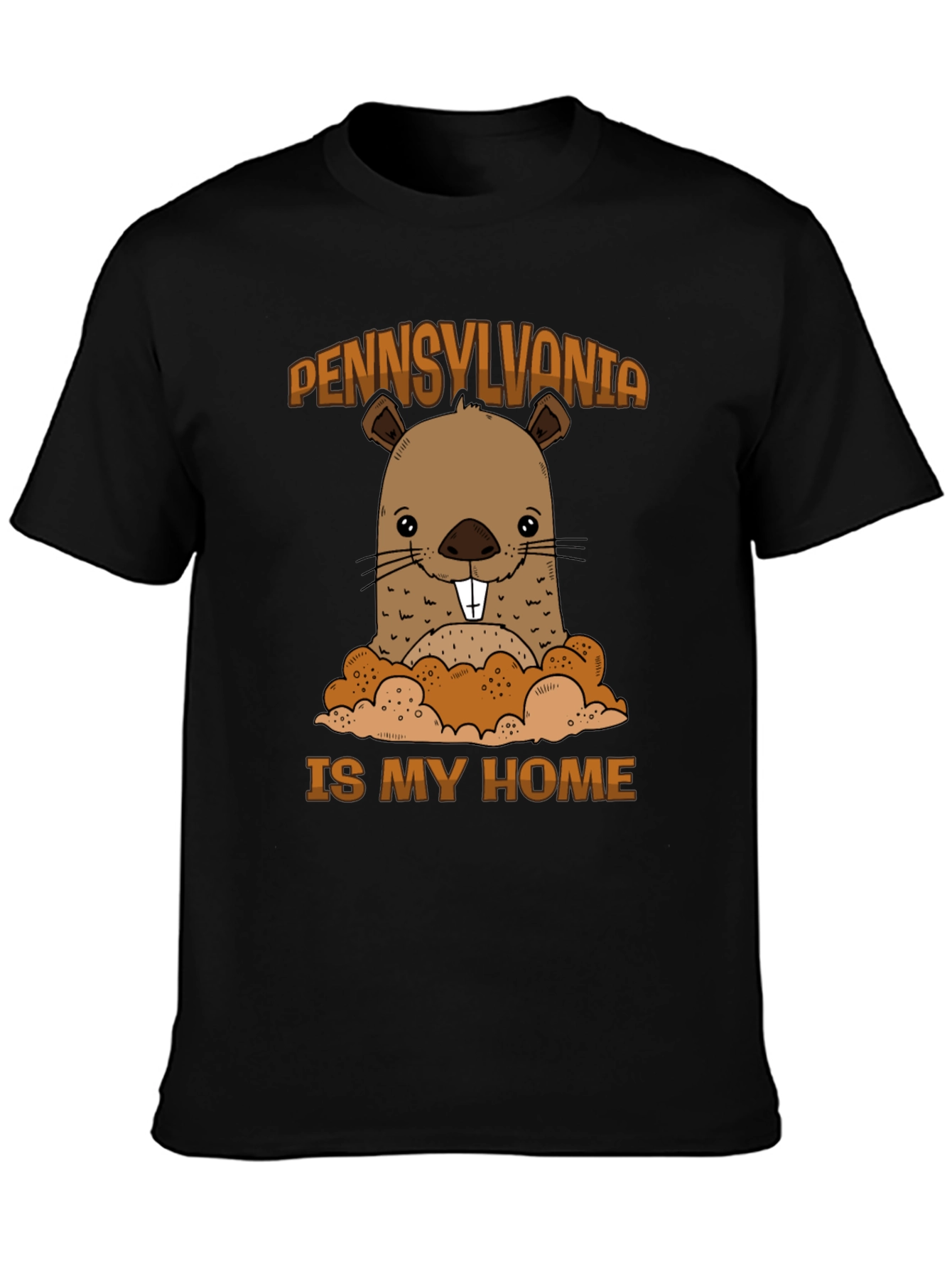 Pennsylvania Groundhog Graphic Tee