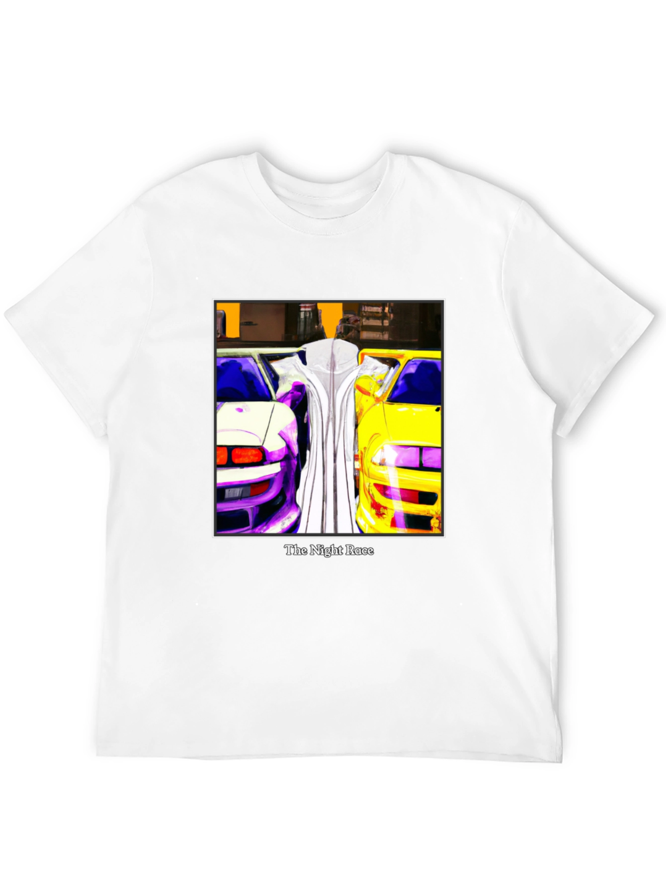 The Night Race Graphic Tee - Car Enthusiast Apparel