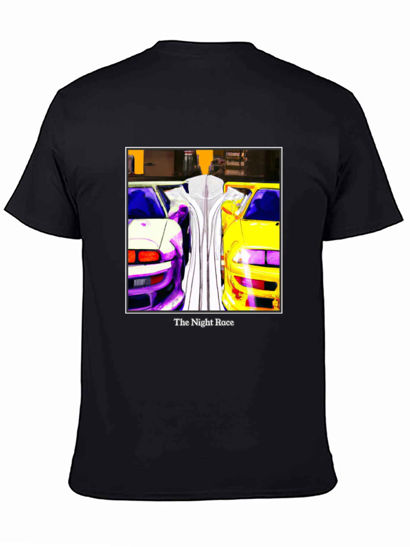 The Night Race Graphic Tee - Car Enthusiast Apparel