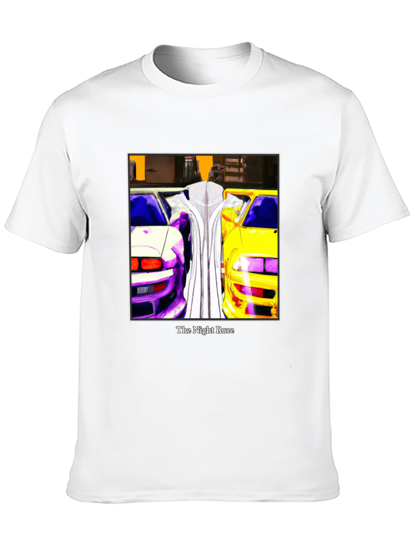The Night Race Graphic Tee - Car Enthusiast Apparel