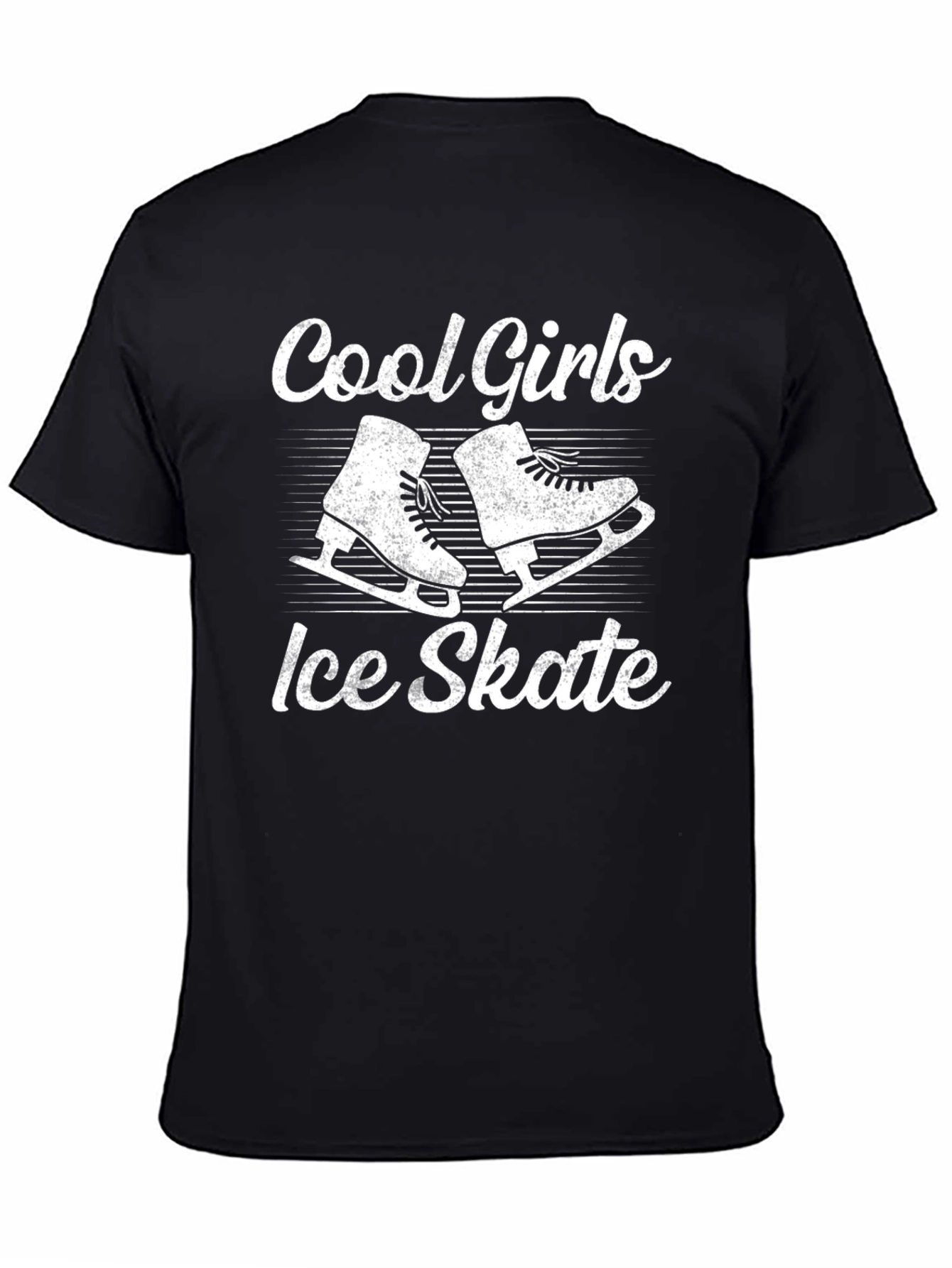 Cool Girls Ice Skate Graphic T-Shirt