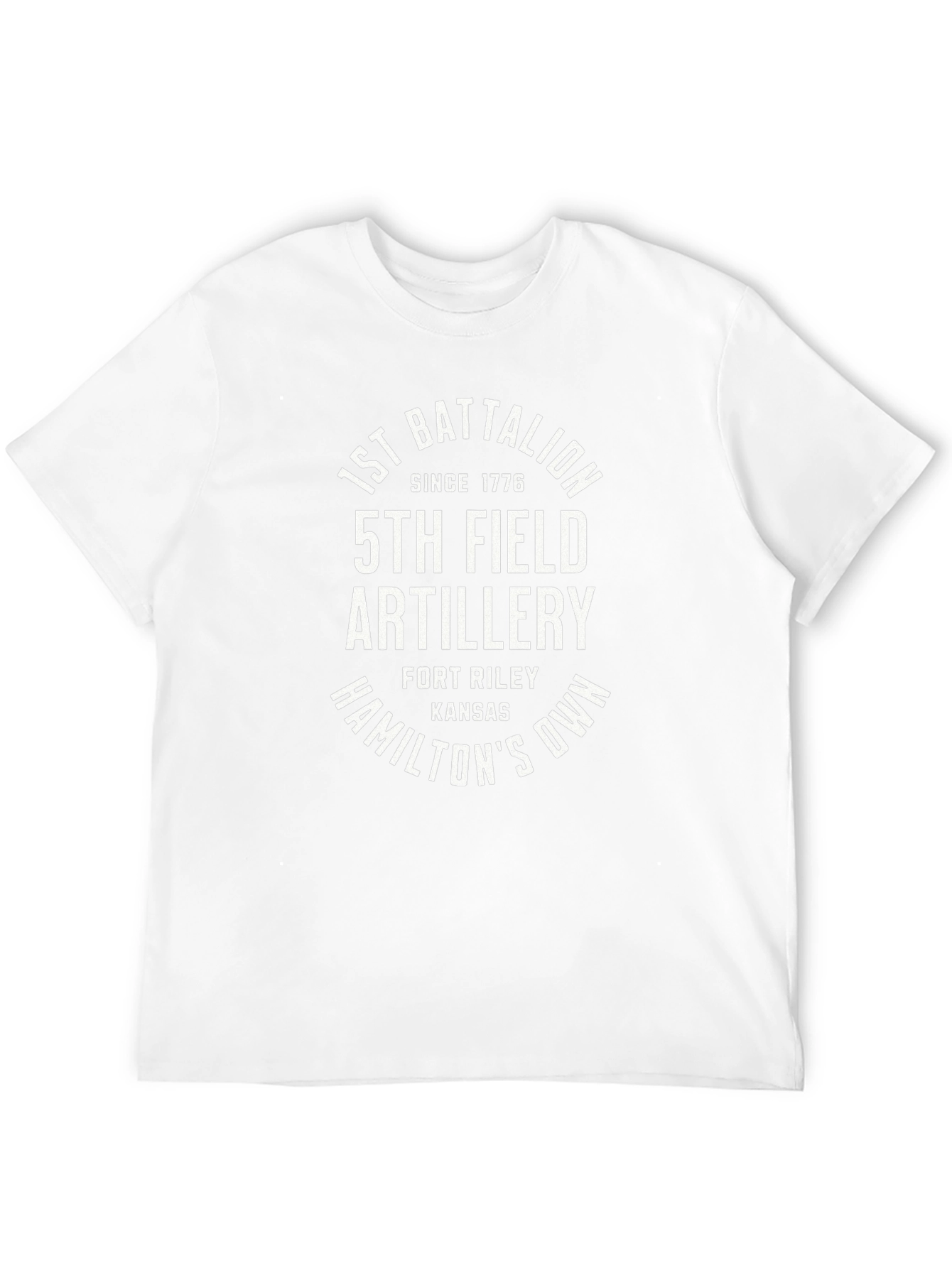 1st Battalion 5th Field Artillery Black T-Shirt