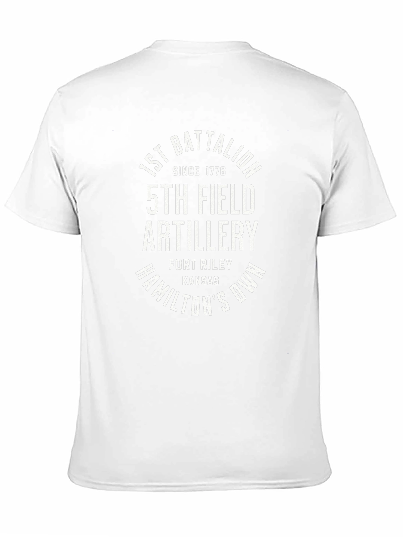 1st Battalion 5th Field Artillery Black T-Shirt