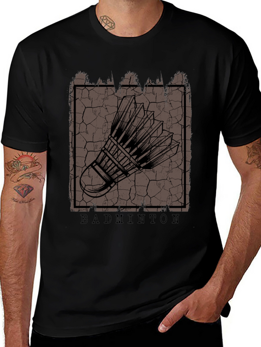 Badminton Shuttlecock Graphic Tee