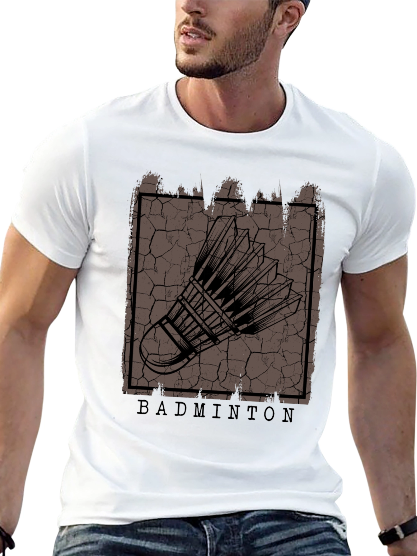 Badminton Shuttlecock Graphic Tee