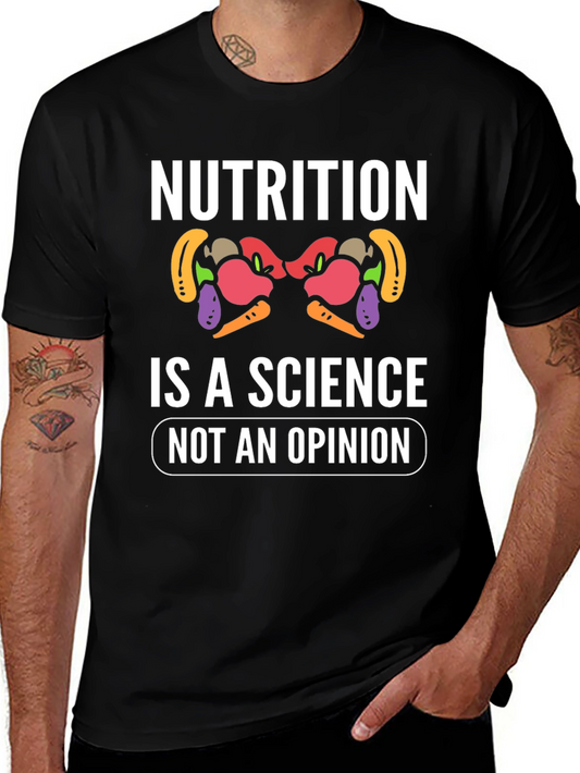 Nutrition Science T-Shirt - Unisex Black Tee