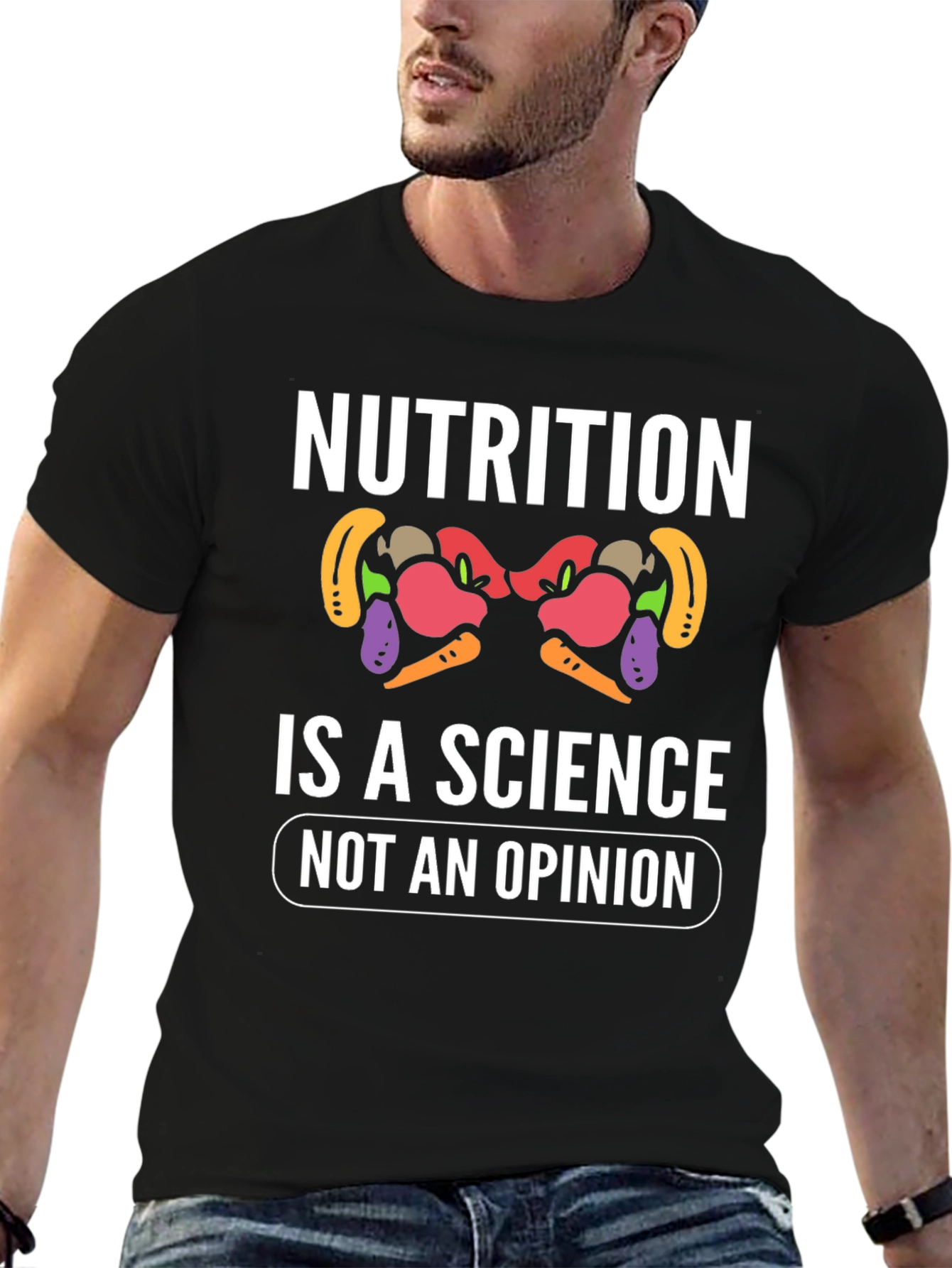 Nutrition Science T-Shirt - Unisex Black Tee