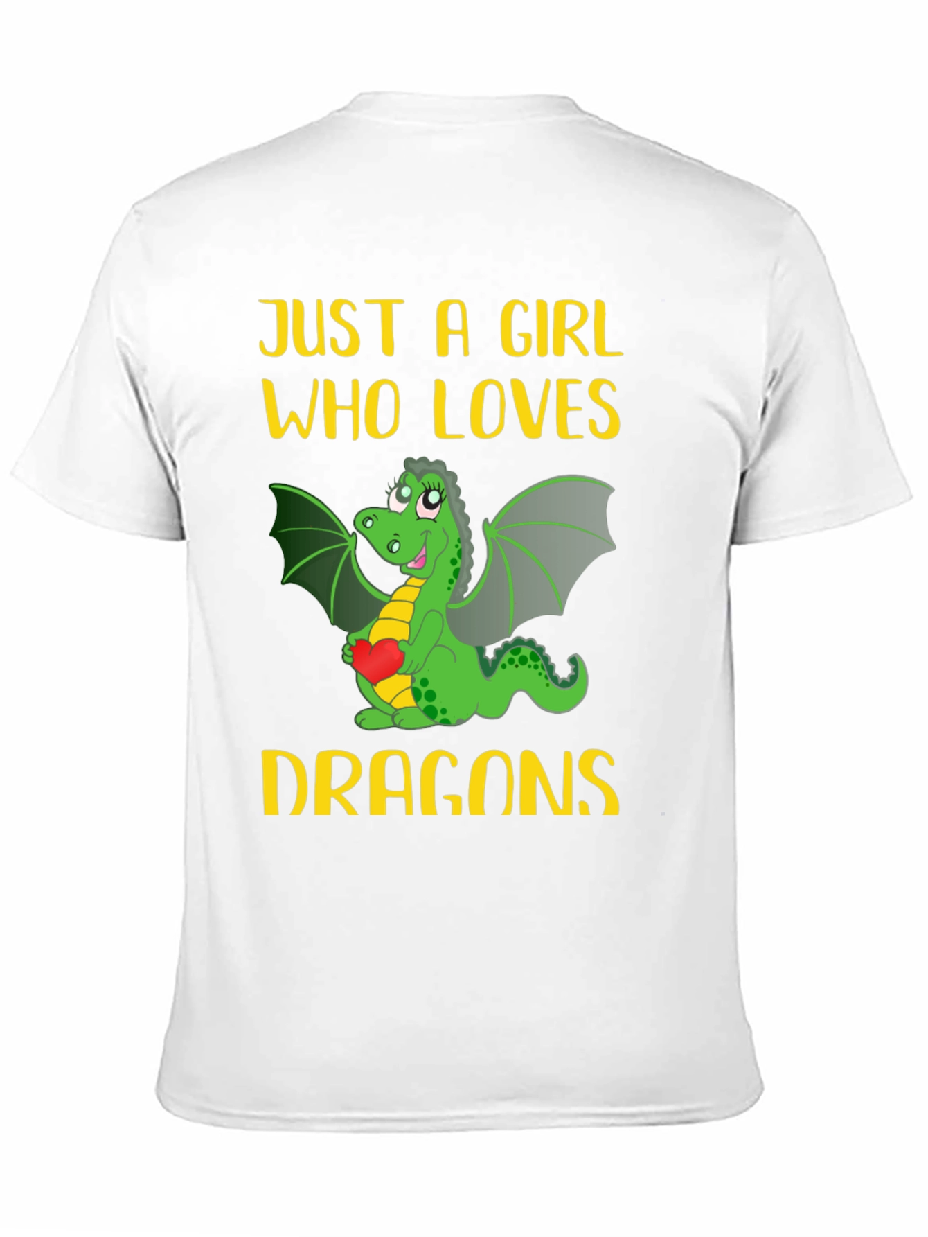 Just A Girl Who Loves Dragons T-Shirt