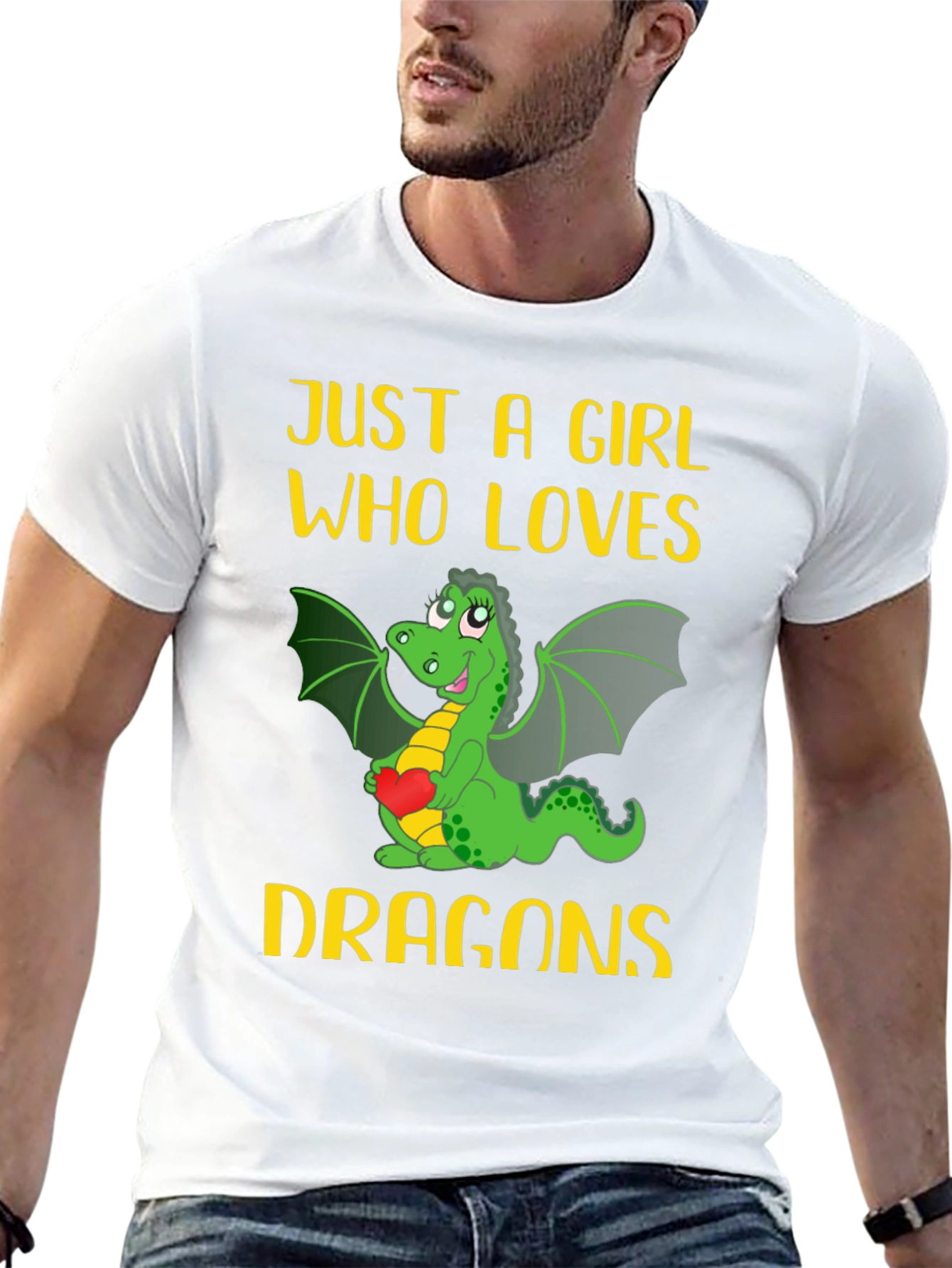 Just A Girl Who Loves Dragons T-Shirt