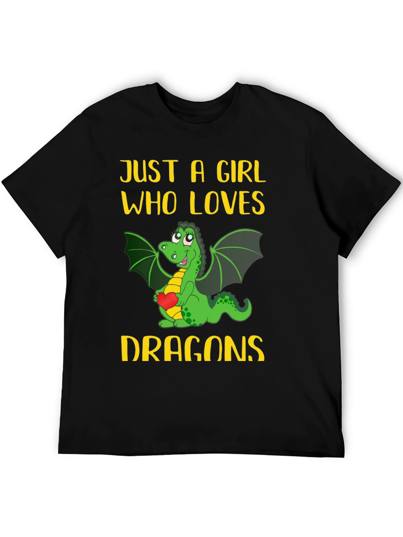 Just A Girl Who Loves Dragons T-Shirt