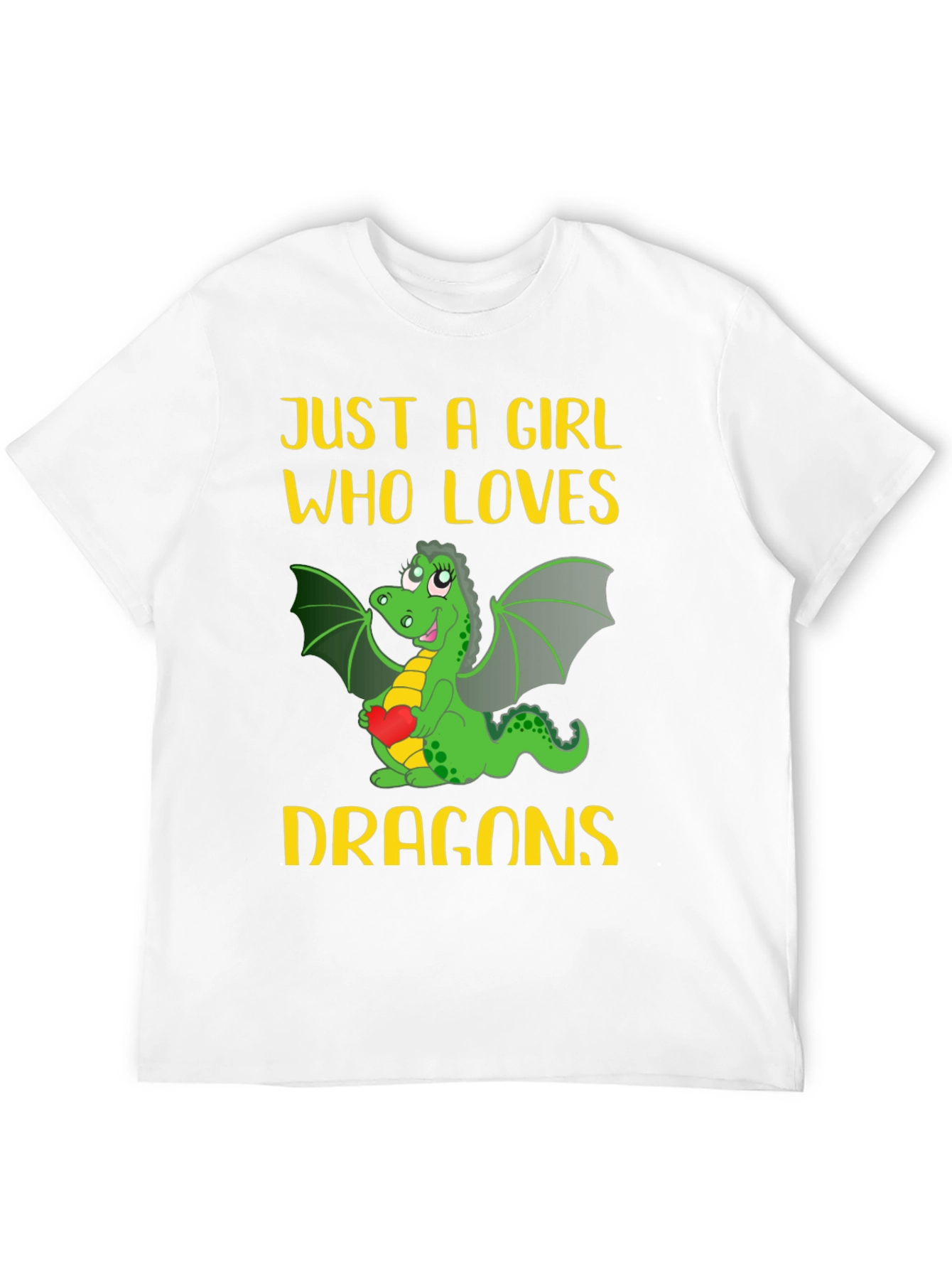 Just A Girl Who Loves Dragons T-Shirt