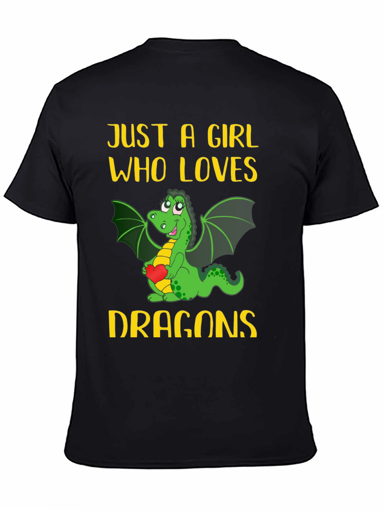 Just A Girl Who Loves Dragons T-Shirt
