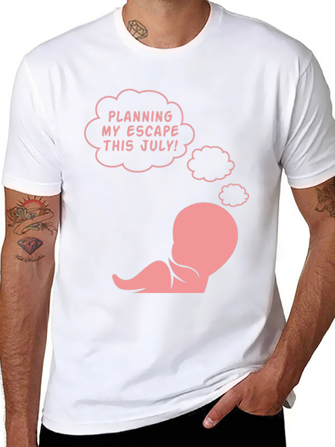 Funny Pregnancy Announcement T-Shirt