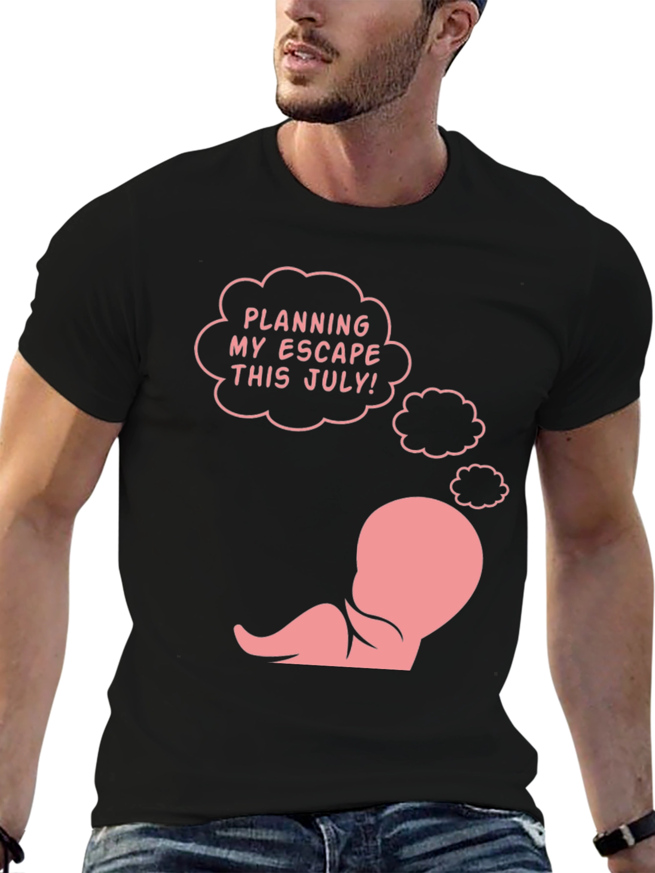 Funny Pregnancy Announcement T-Shirt